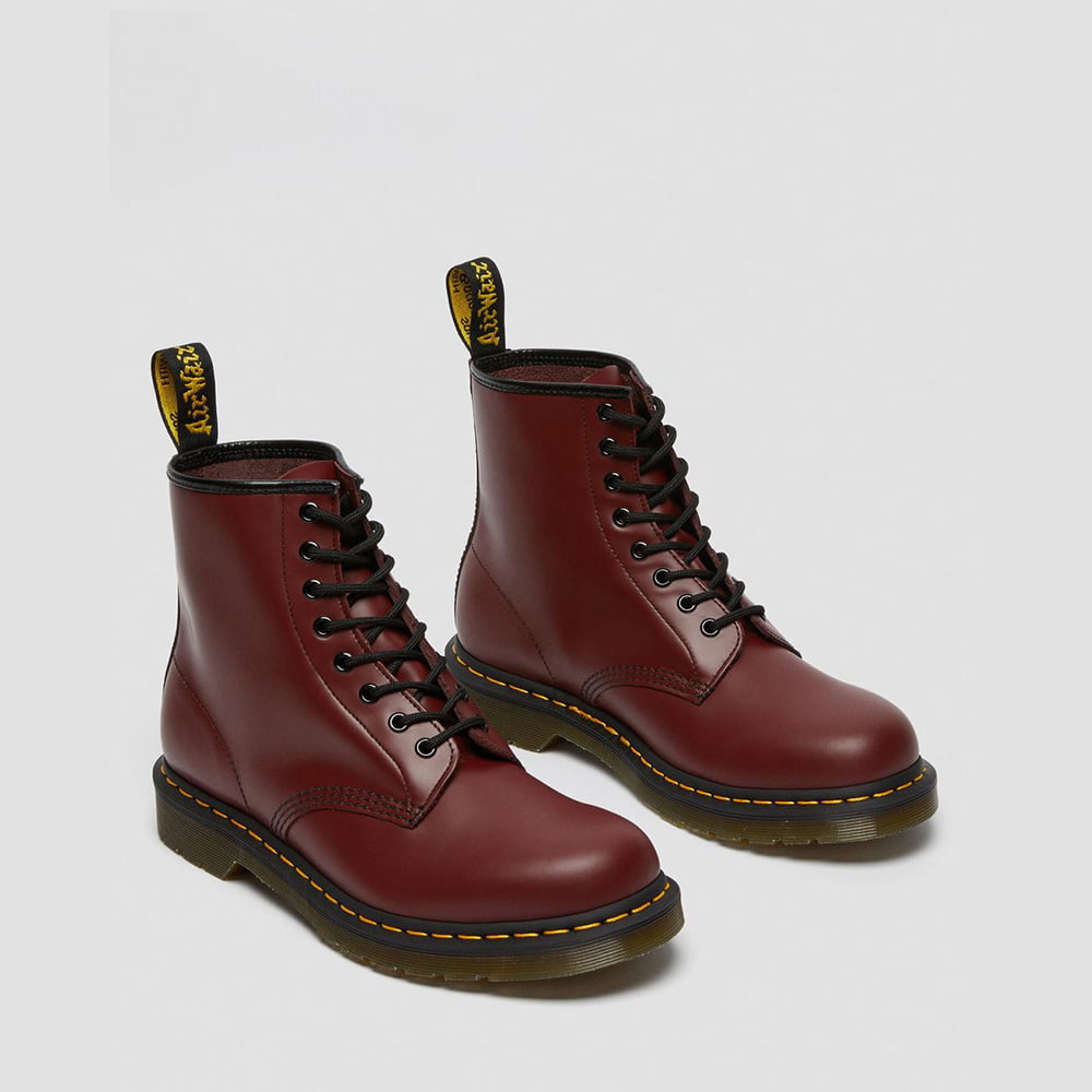 Dr.martens Botas Boots 1460 Smoot Cherry Vermelho Shot3