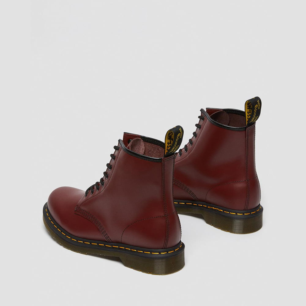Dr.martens Botas Boots 1460 Smoot Cherry Vermelho Shot4
