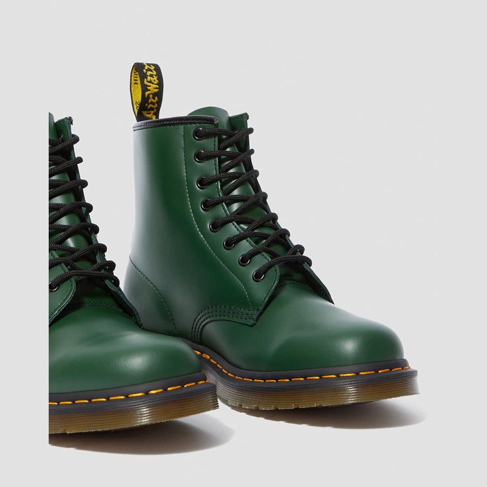 Dr.martens Botas Boots 1460 Smoot Green Verde Shot3