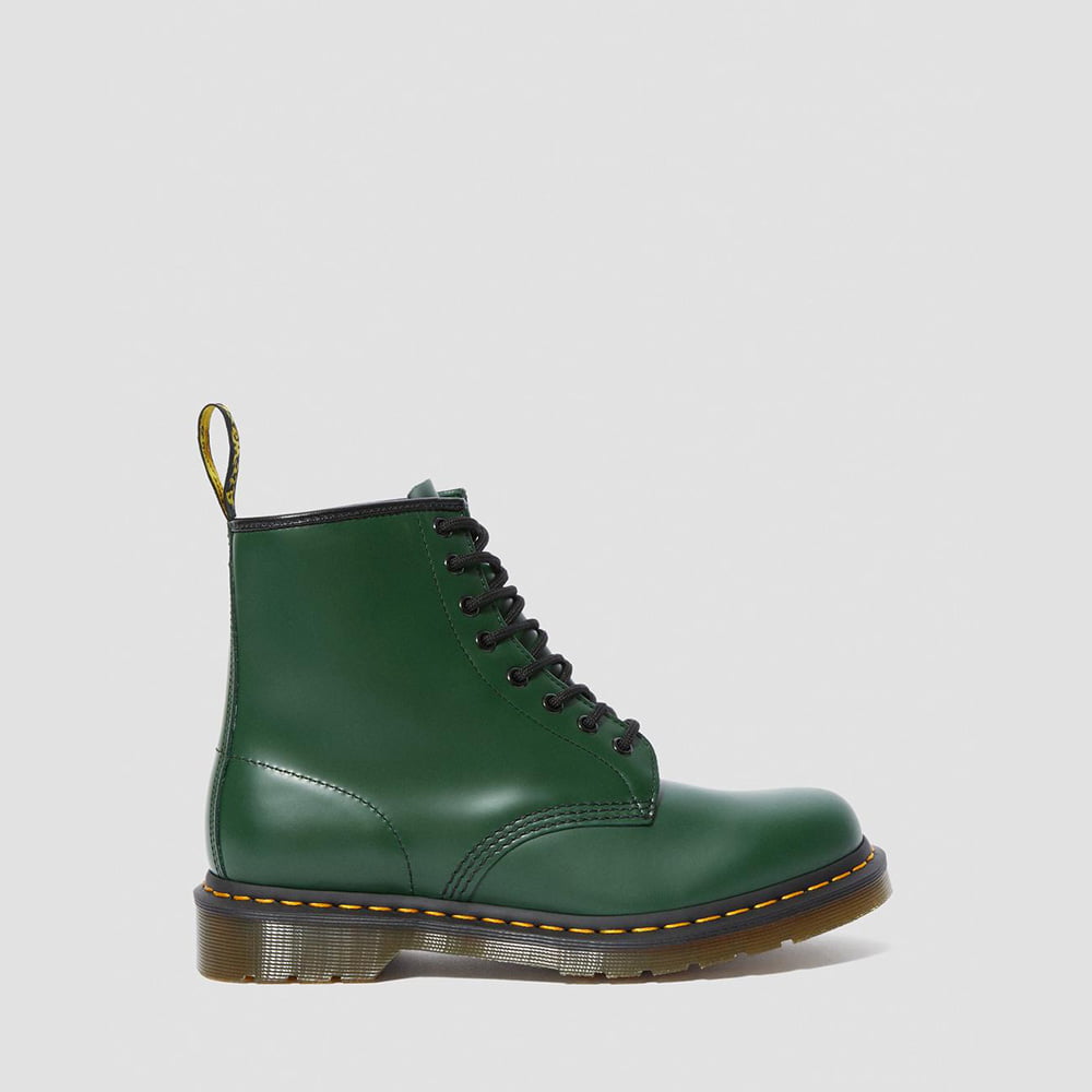 Dr.martens Botas Boots 1460 Smoot Green Verde Shot5