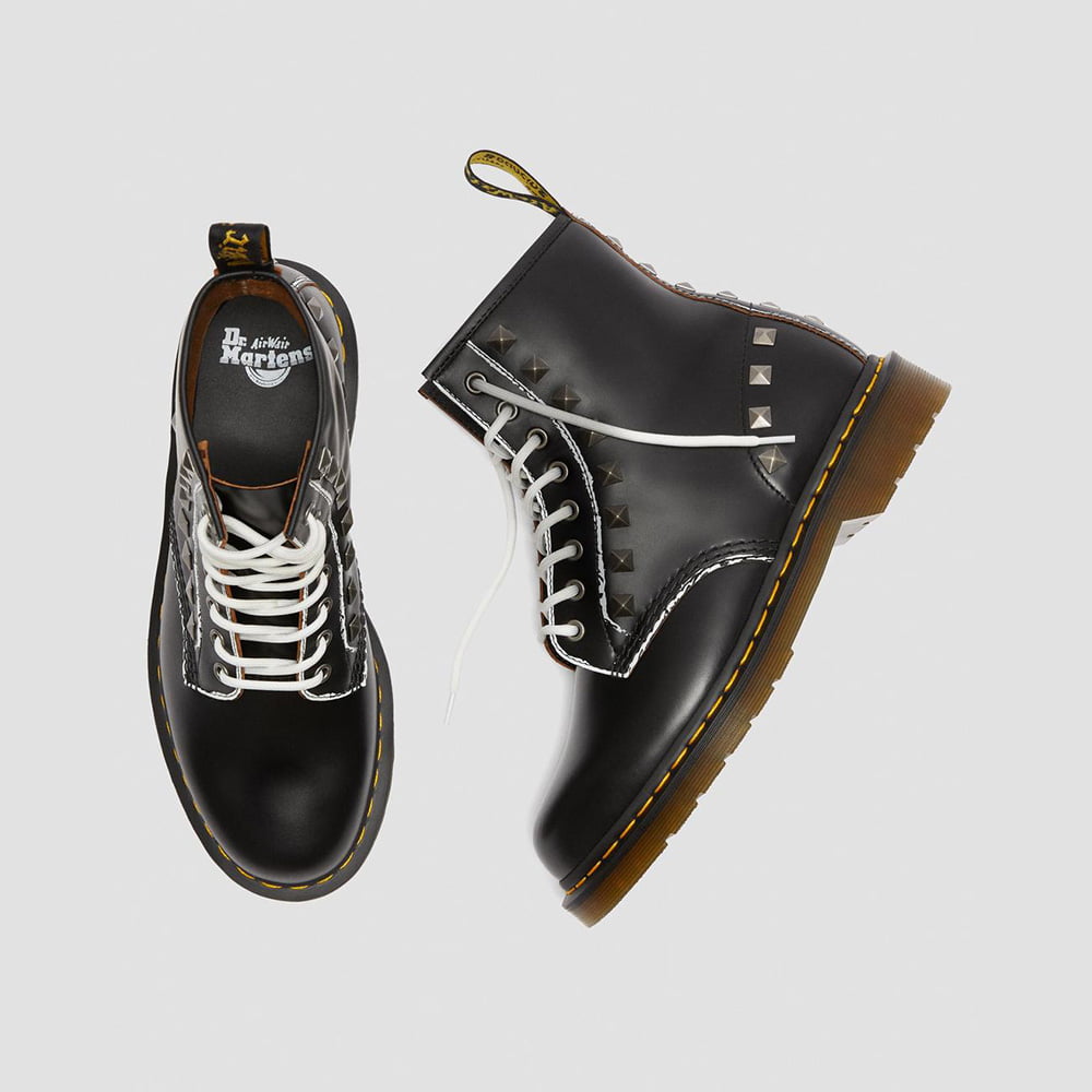 Dr.martens Botas Boots 1460 Stud Black Preto Shot3