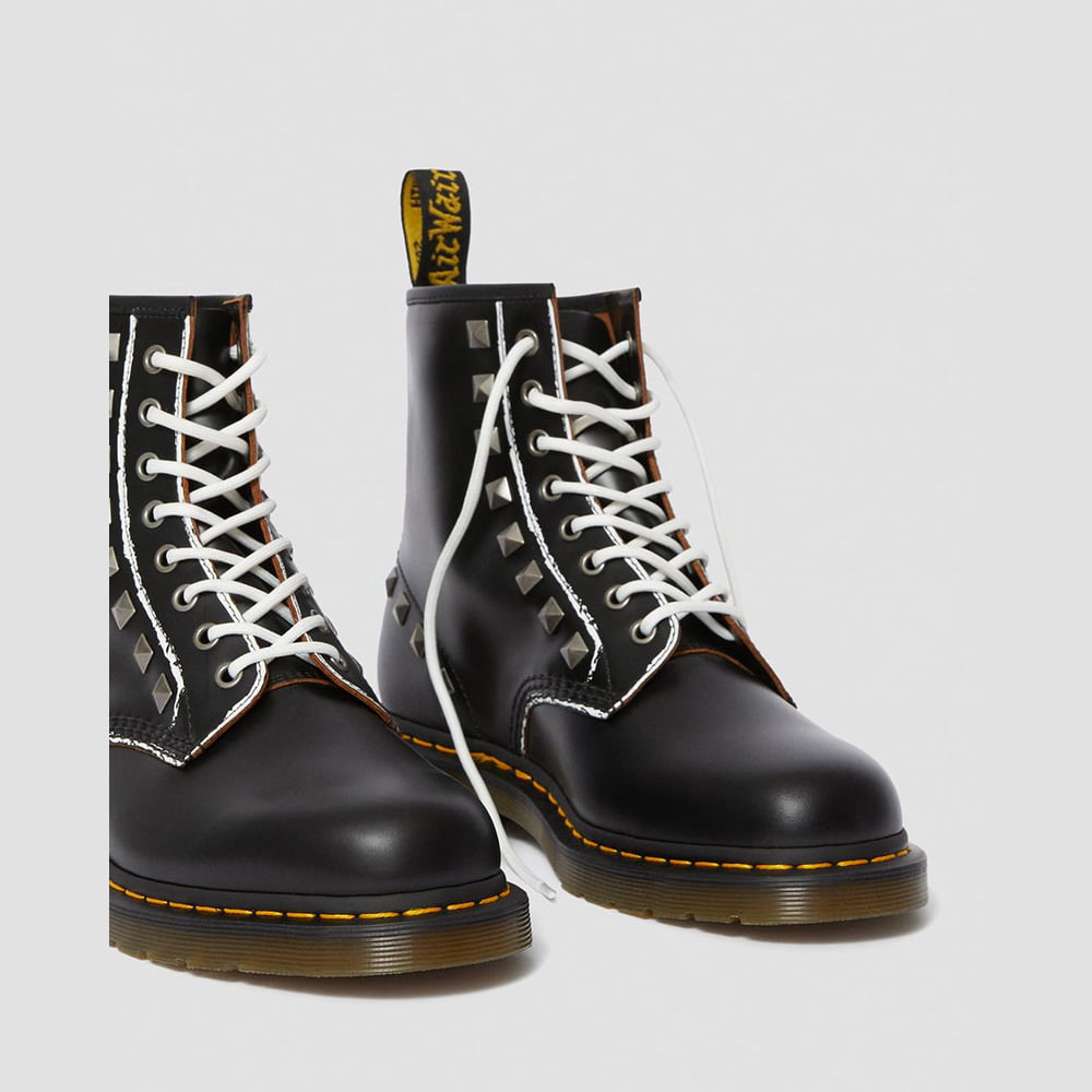 Dr.martens Botas Boots 1460 Stud Black Preto Shot5