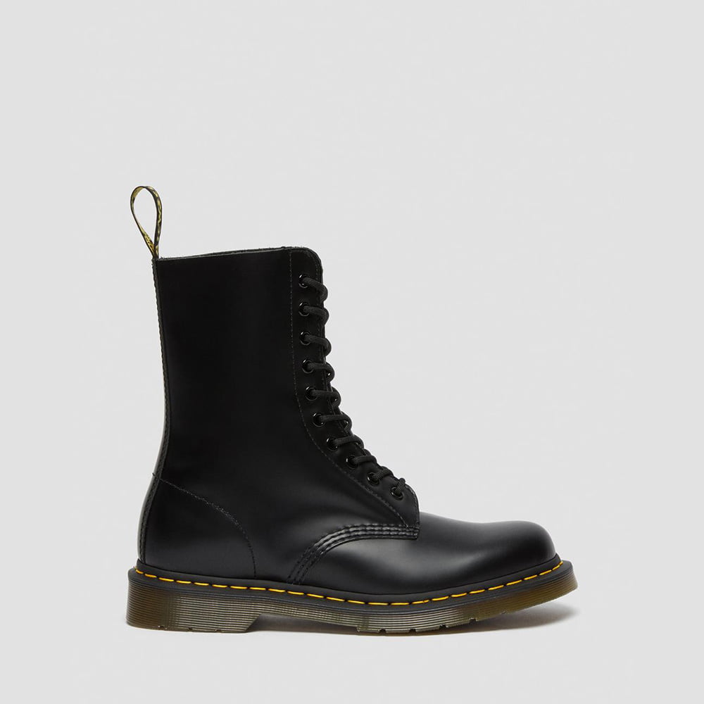 Dr.martens Botas Boots 1490 Smooth Hi Black Preto Shot5