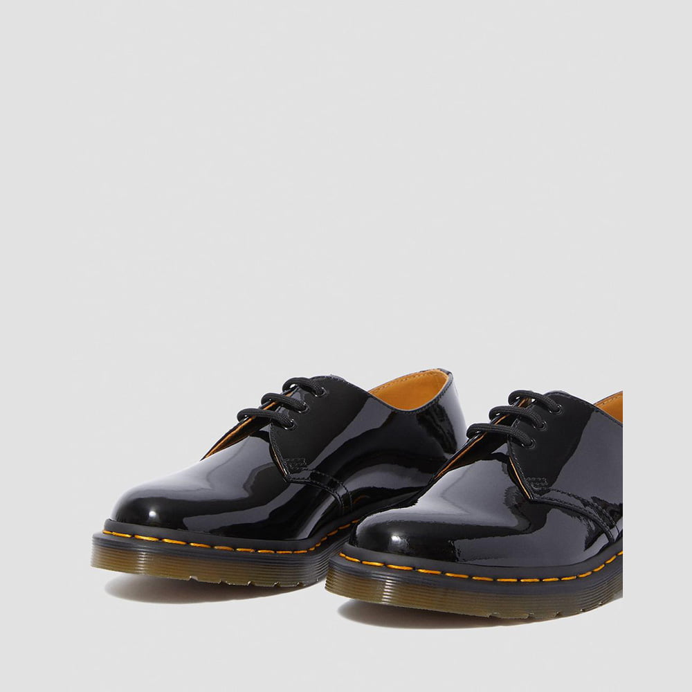Dr.martens Sapatos Shoes 1461 Paten Black Preto Shot2