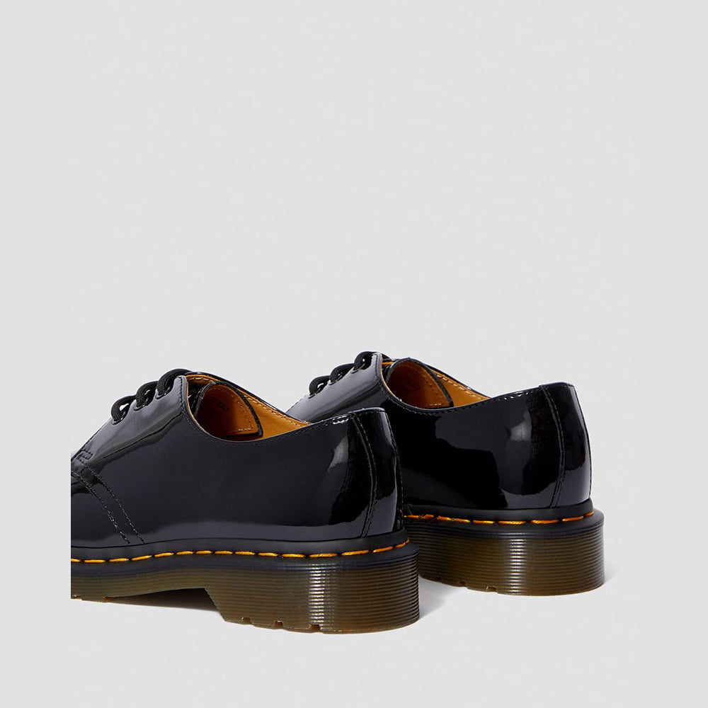 Dr.martens Sapatos Shoes 1461 Paten Black Preto Shot3