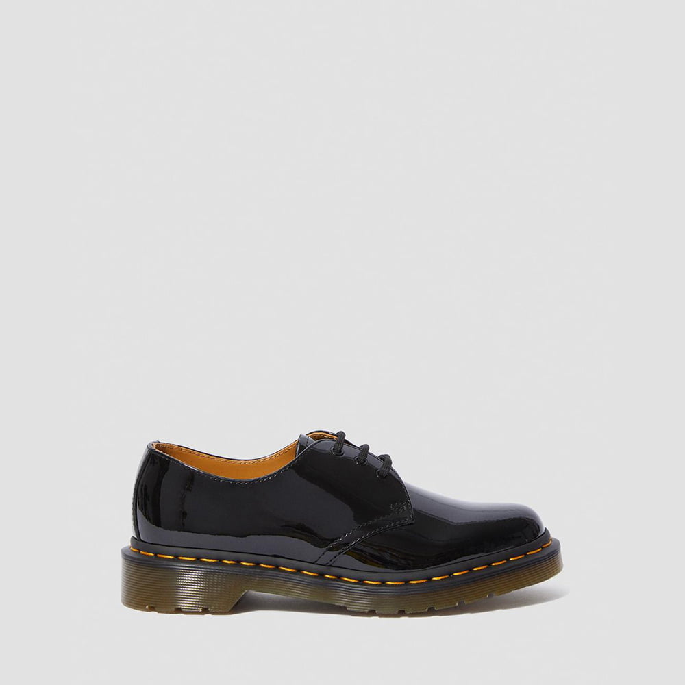 Dr.martens Sapatos Shoes 1461 Paten Black Preto Shot4