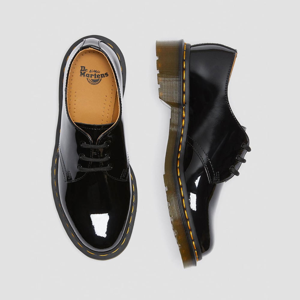 Dr.martens Sapatos Shoes 1461 Paten Black Preto Shot7