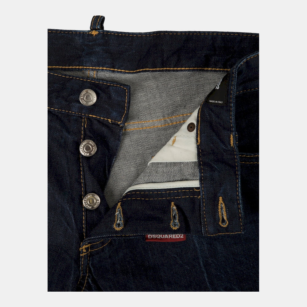 Dsquared2 Calças Trousers S71lb0334 Denim Denim Shot10