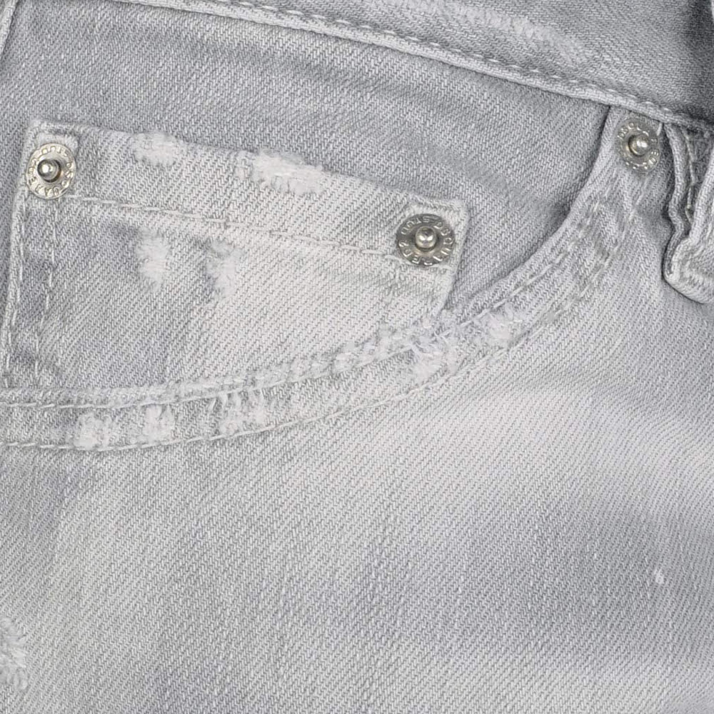 Dsquared2 Calças Trousers S71lb0348 Lt.grey Cinza Claro Shot7