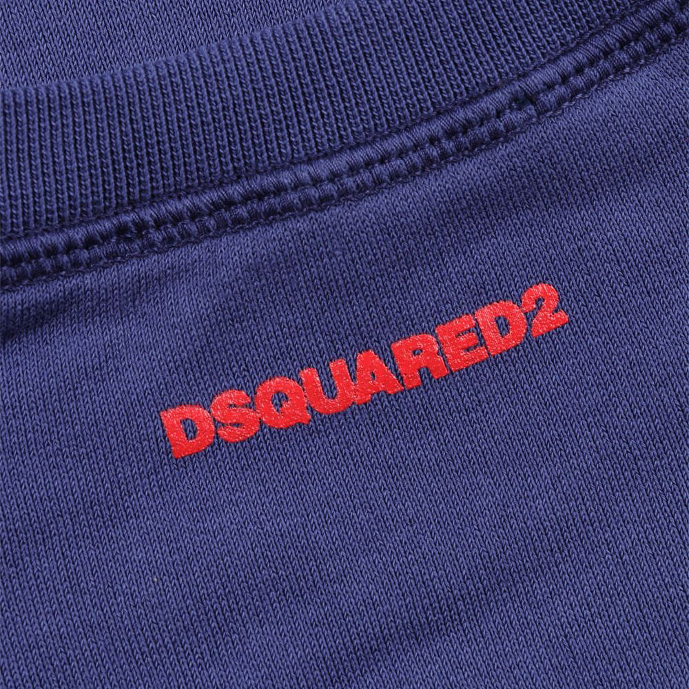 Dsquared2 Camisola Sweat S74gu0312 Blue Red Azul Vermelho Shot7