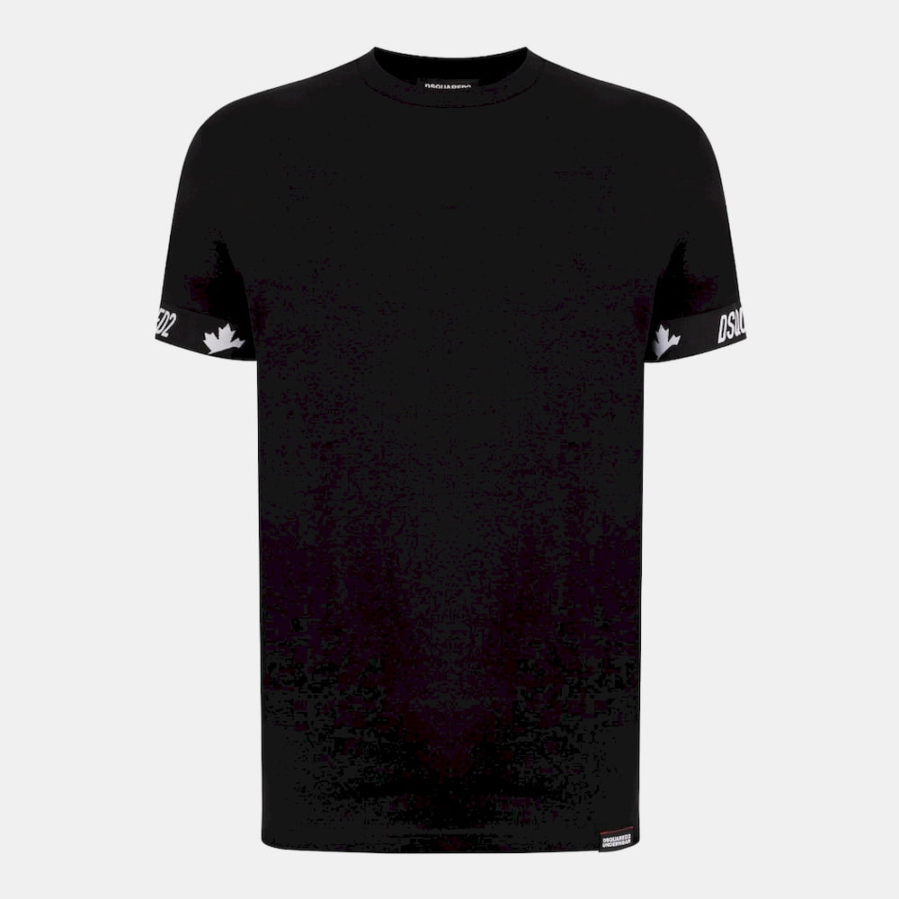 Dsquared2 T Shirt D9m3u4020 Black Preto Shot2