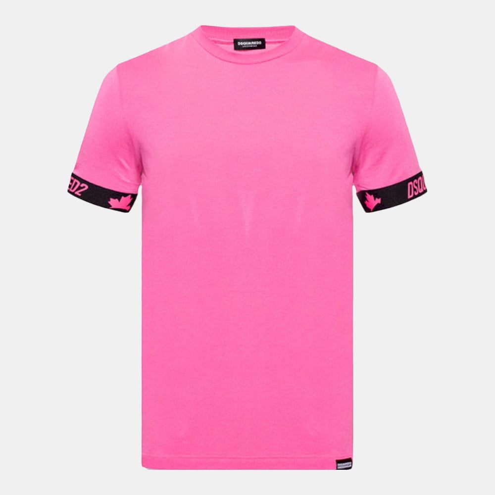 Dsquared2 T Shirt D9m3u4130 Party Pink Rosa Party Shot2