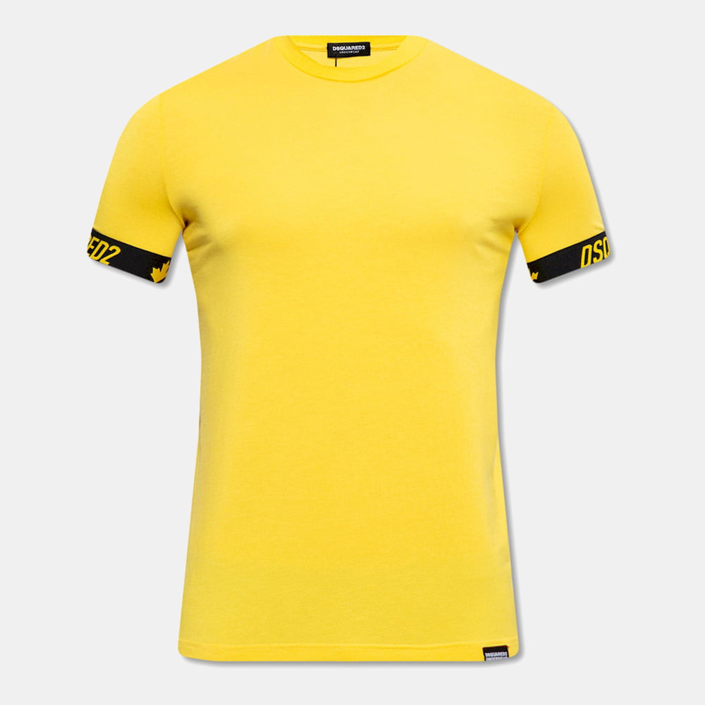 Dsquared2 T Shirt D9m3u4130 Yellow Amarelo Shot6
