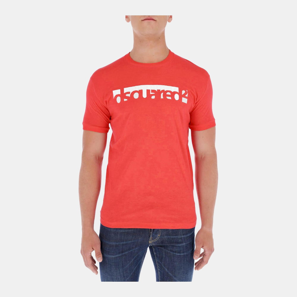 Dsquared2 T Shirt S71gd0648 Red Vermelho Shot4