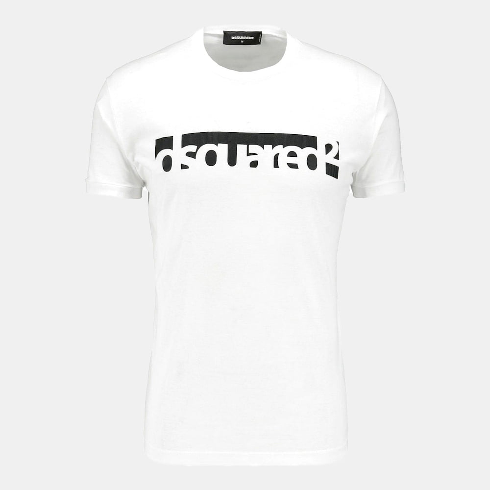 Dsquared2 T Shirt S71gd0648 White Branco Shot2