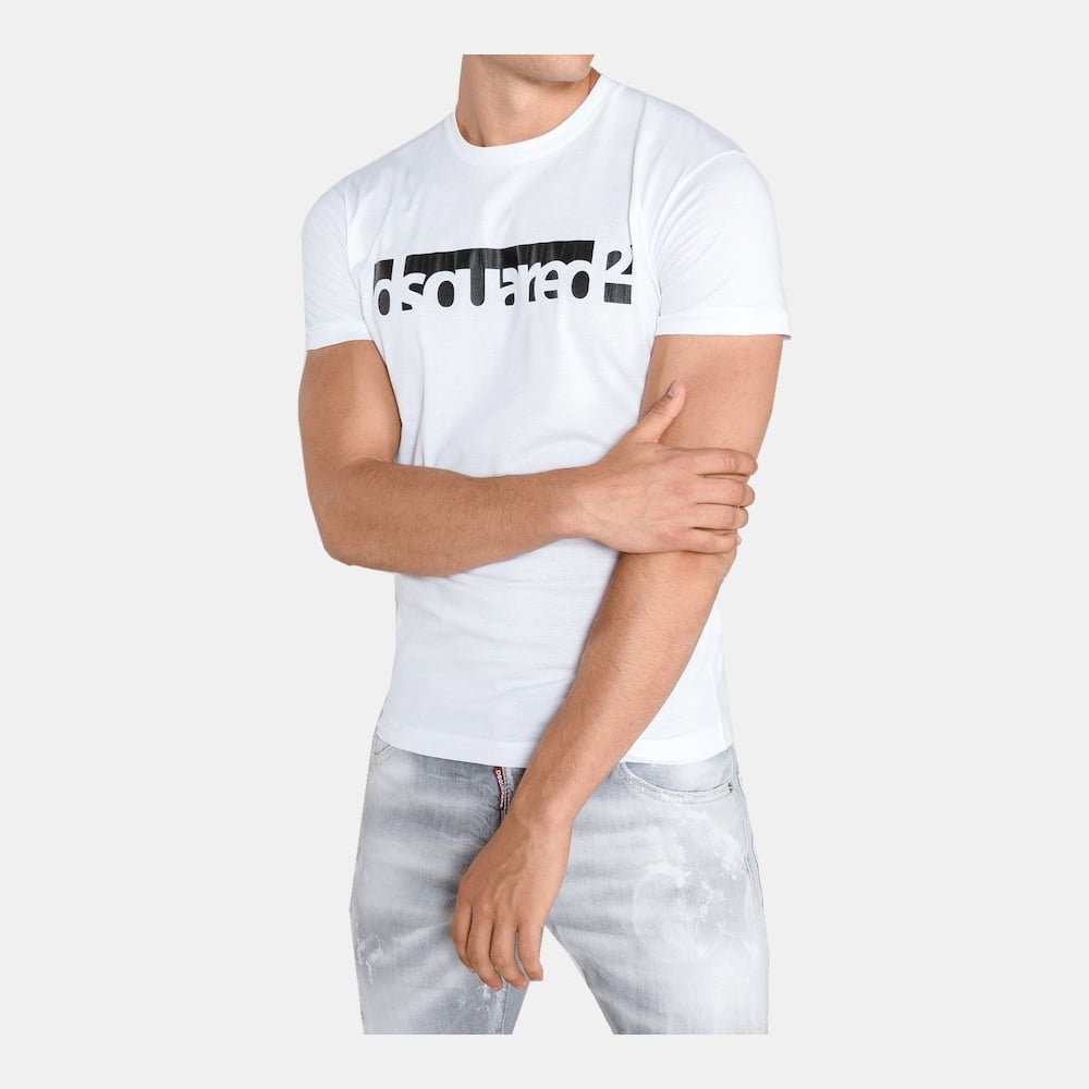 Dsquared2 T Shirt S71gd0648 White Branco Shot4