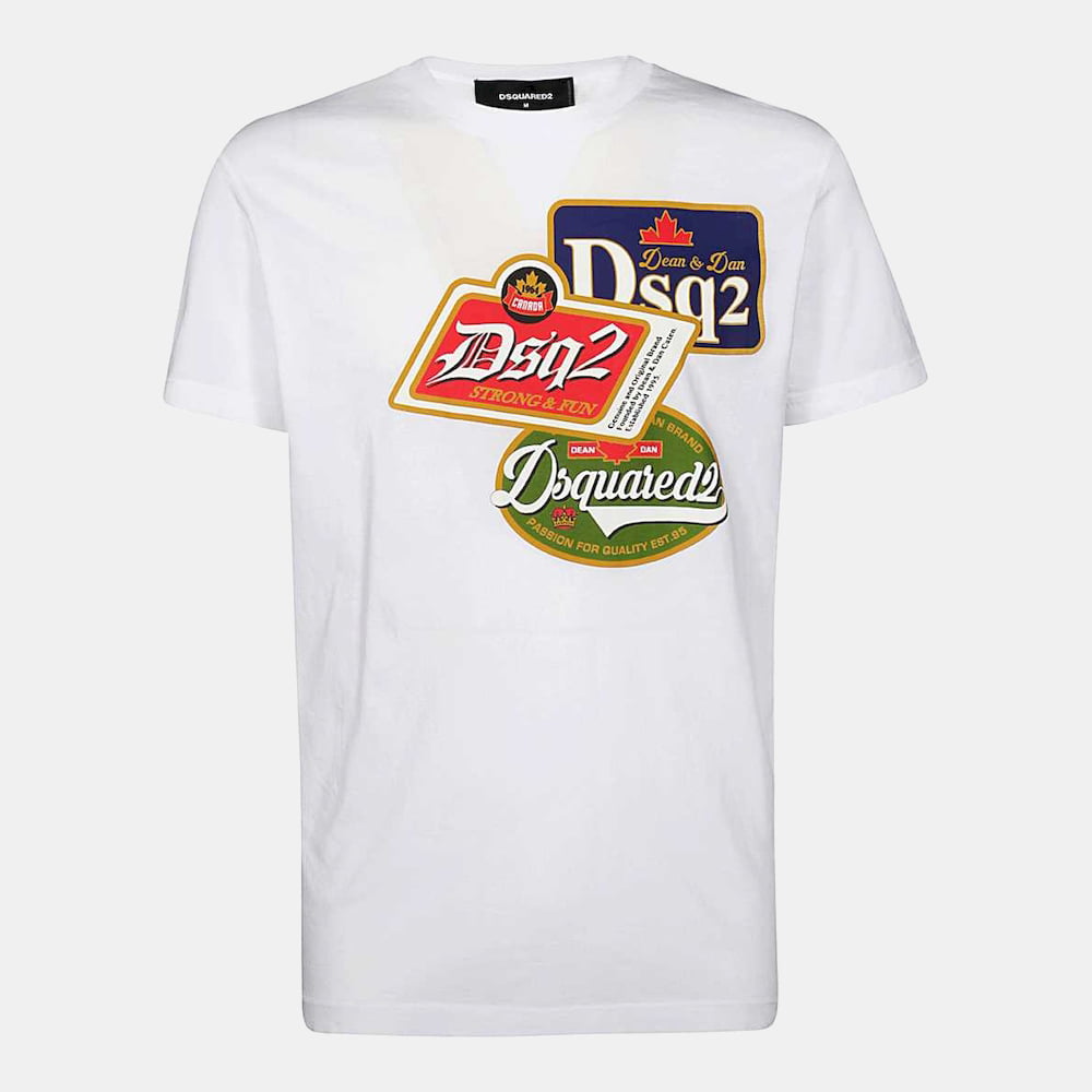 Dsquared2 T Shirt S74gd0581 White Branco Shot4
