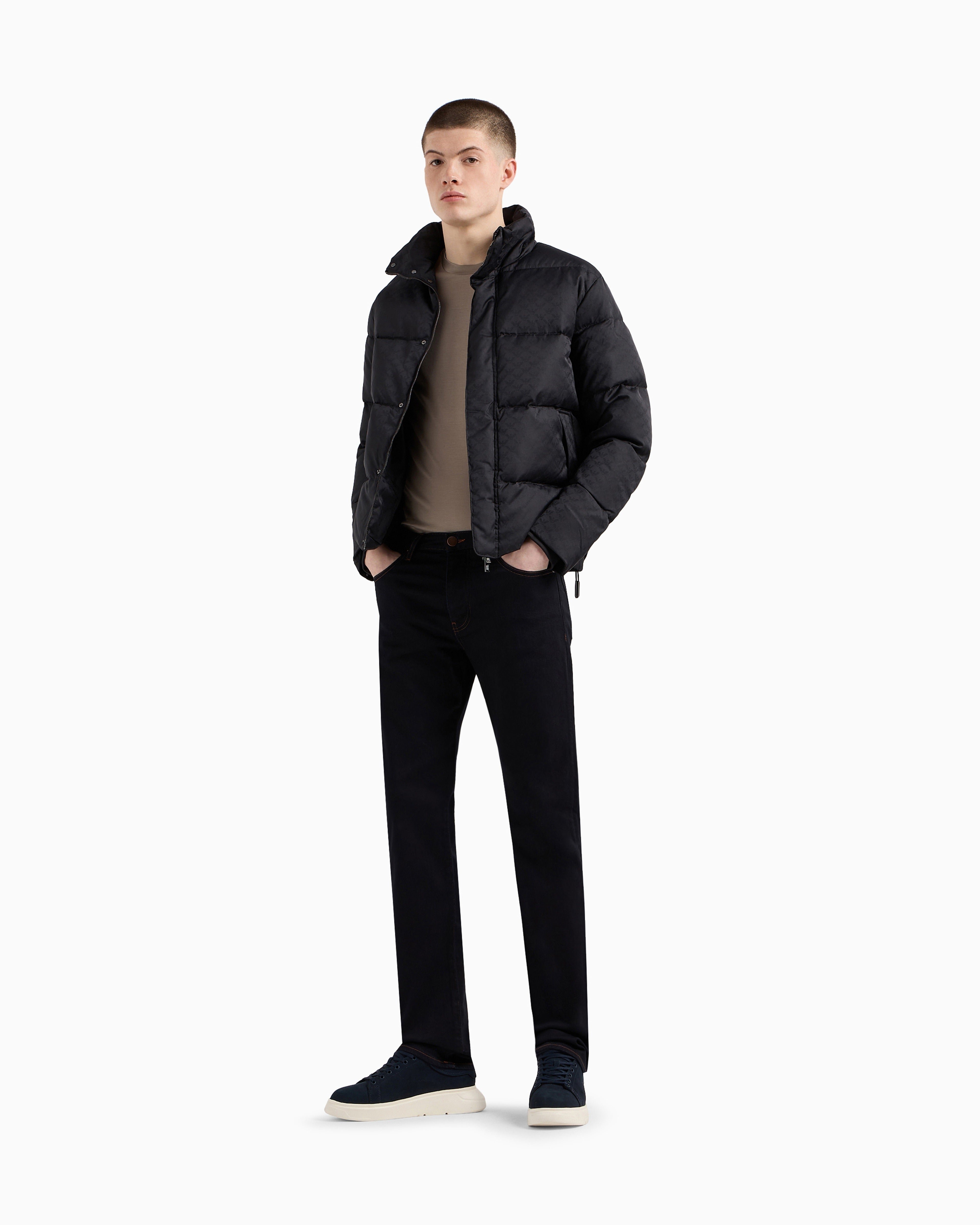 Emporio Armani Blusao Jackets 8n1bn3 1nhqz Black Preto_shot2
