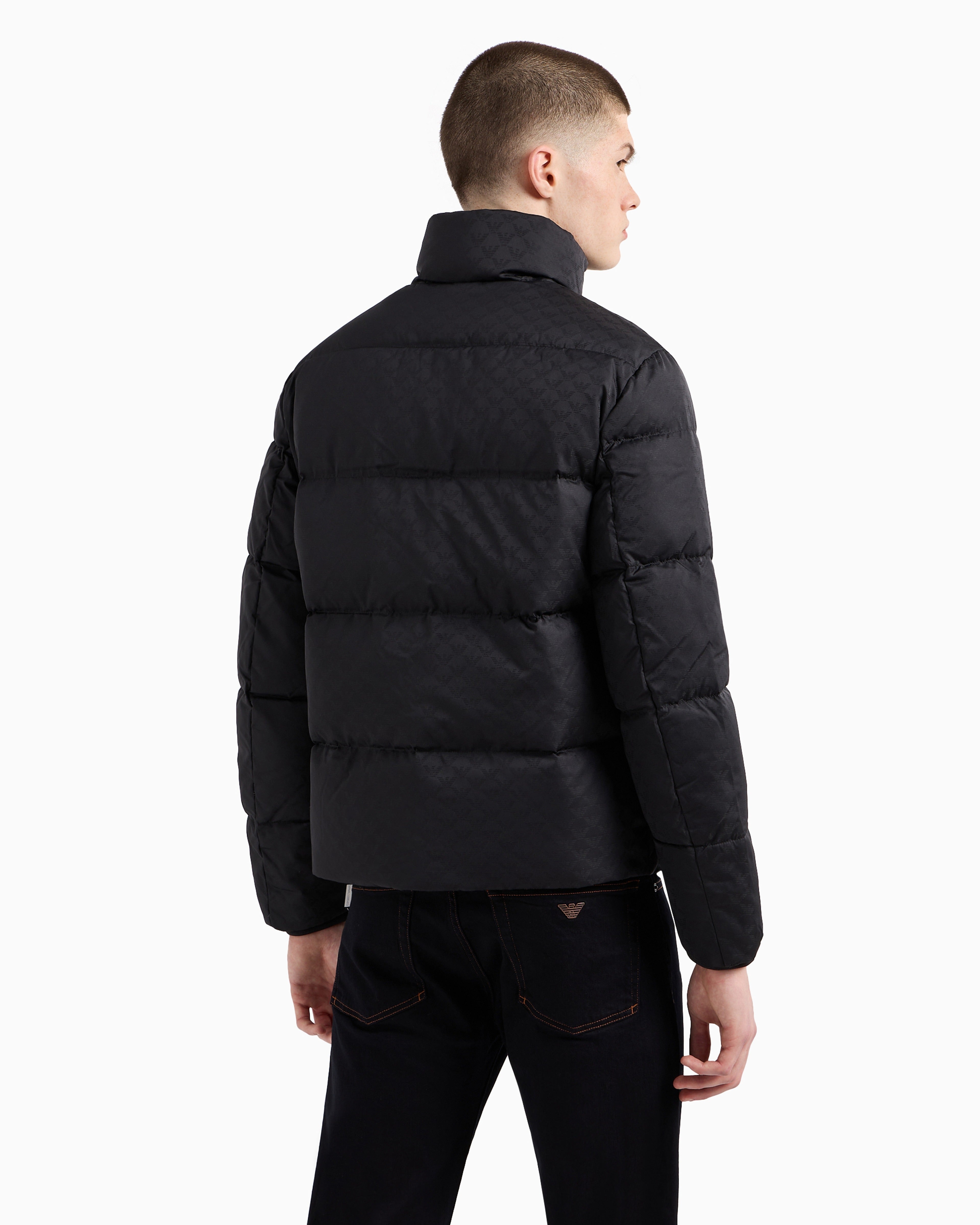 Emporio Armani Blusao Jackets 8n1bn3 1nhqz Black Preto_shot3