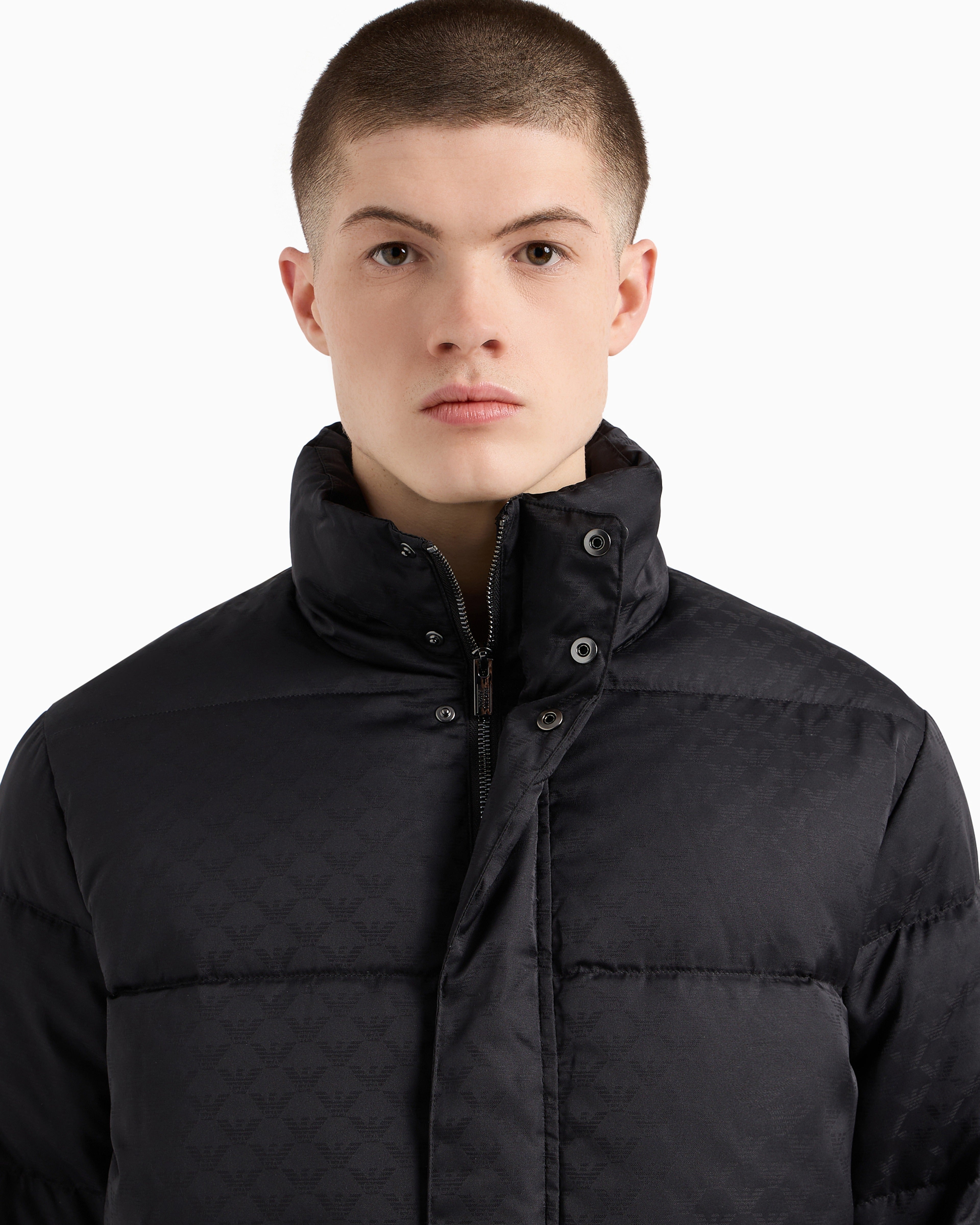 Emporio Armani Blusao Jackets 8n1bn3 1nhqz Black Preto_shot5