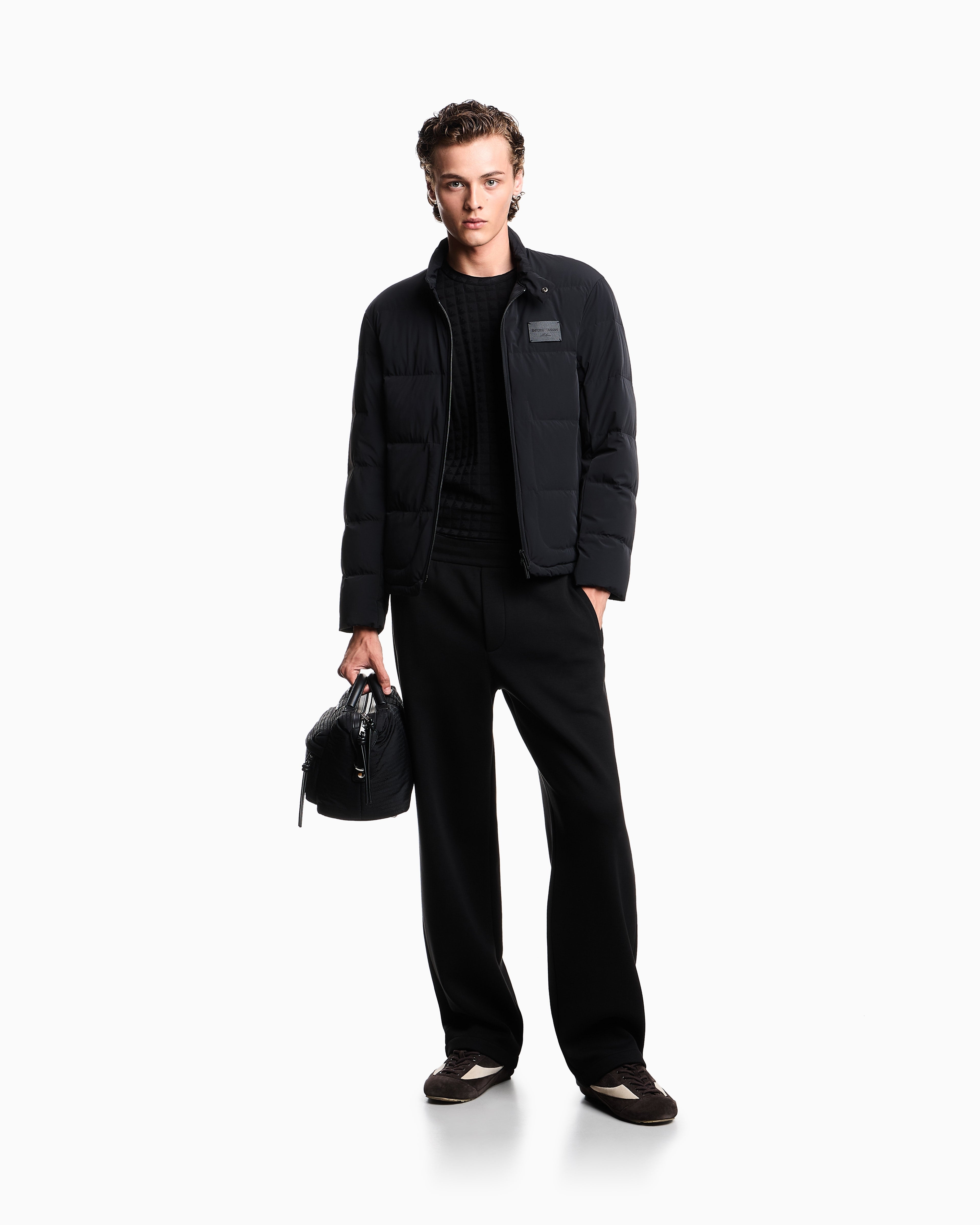 Emporio Armani Blusao Jackets Em003278 Af18499 Black Preto_shot2