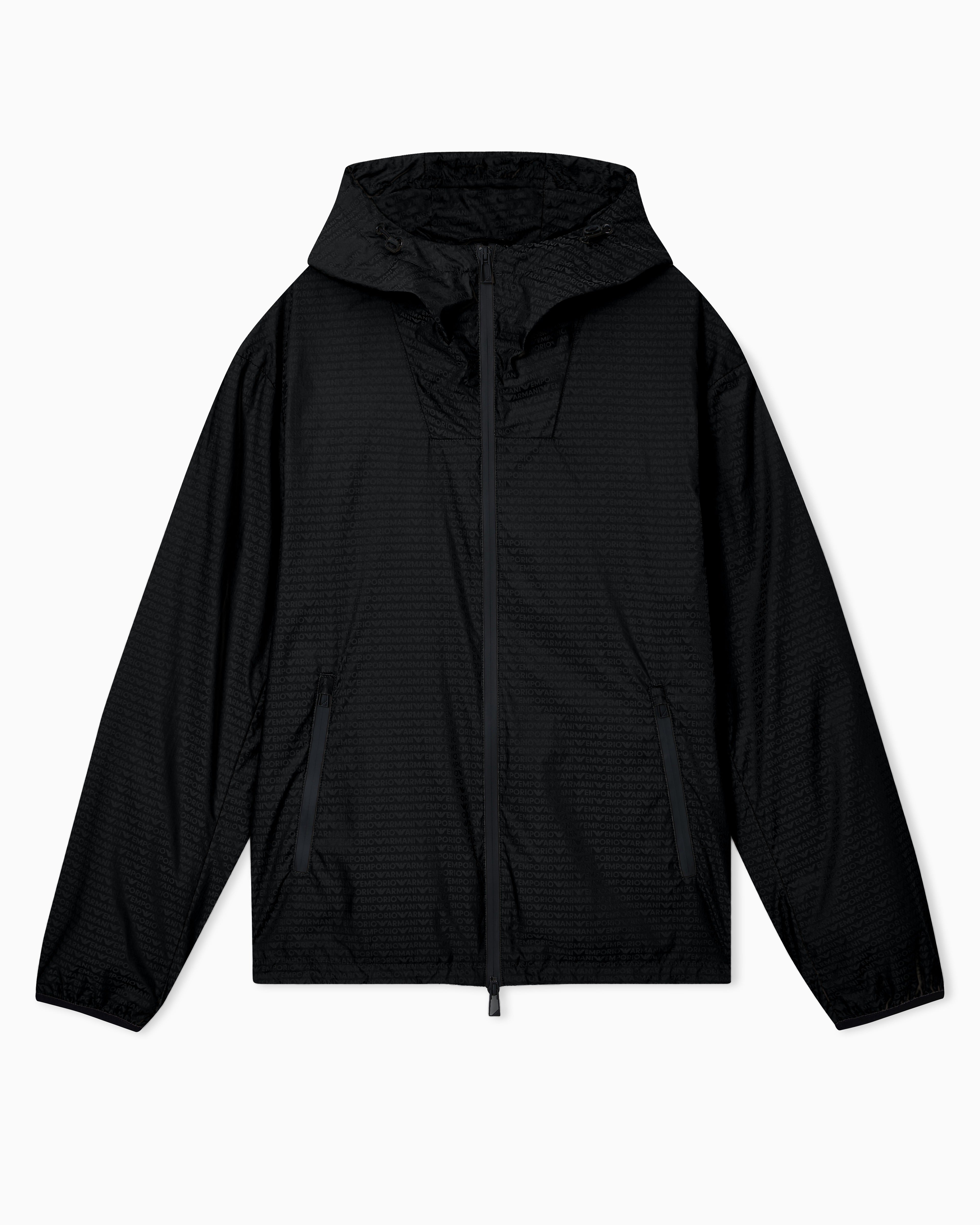 Emporio Armani Blusao Jackets Em004952 Af15384 Black.logo Preto_shot1