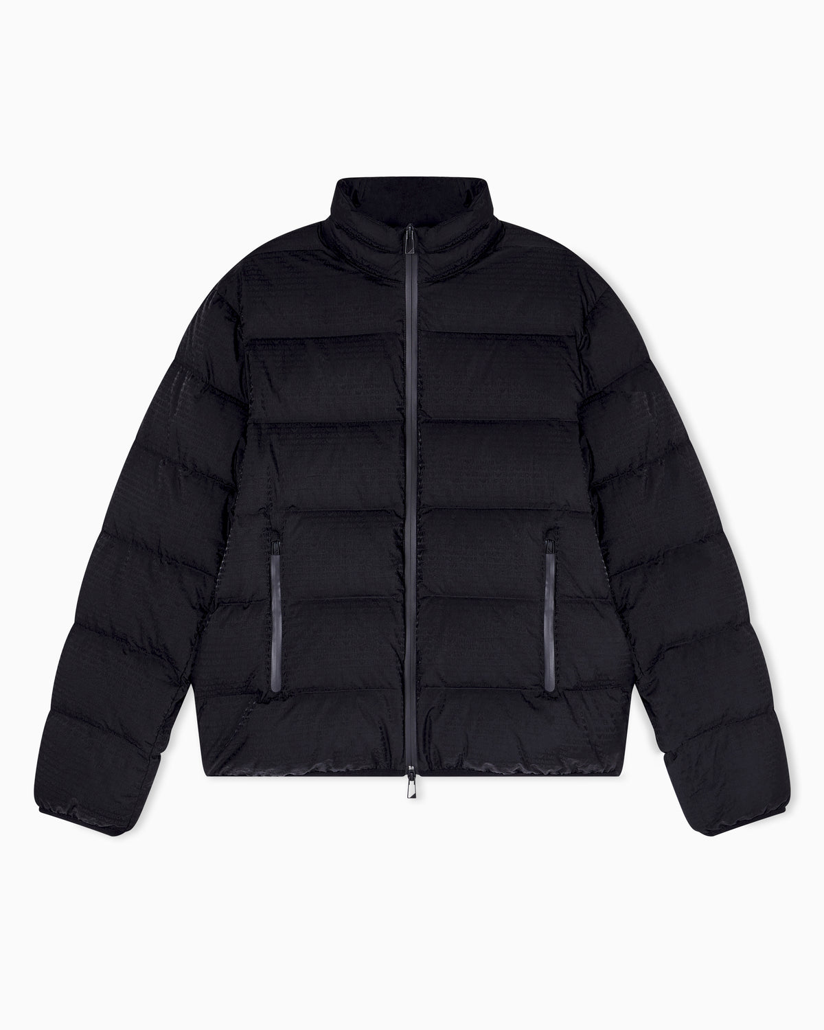 Emporio Armani Blusao Jackets Em004954 Af15384 Black.logo Preto_shot4