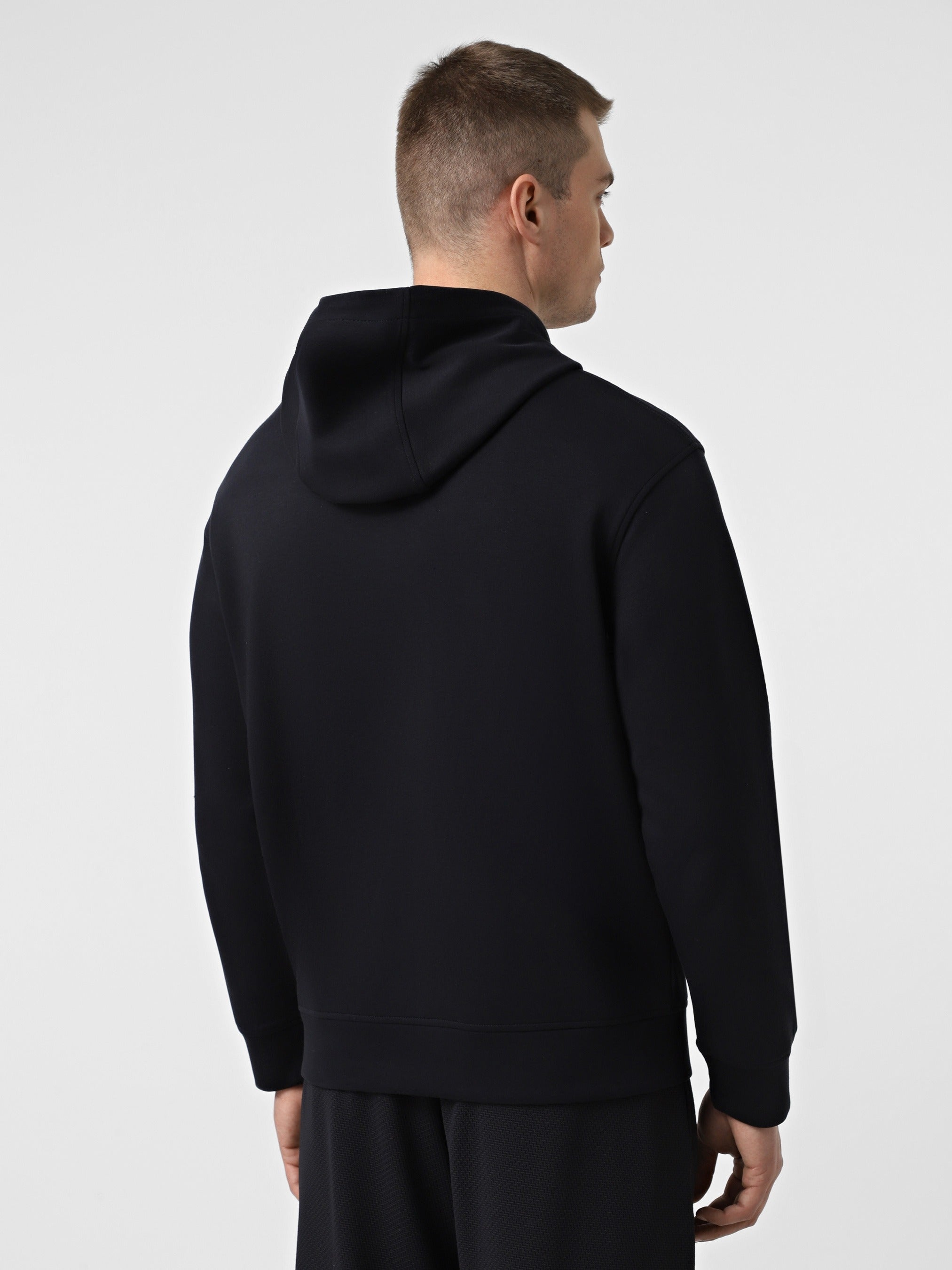 Emporio Armani Camisola Hoodie Em003587 Af10013 Black Preto_shot2