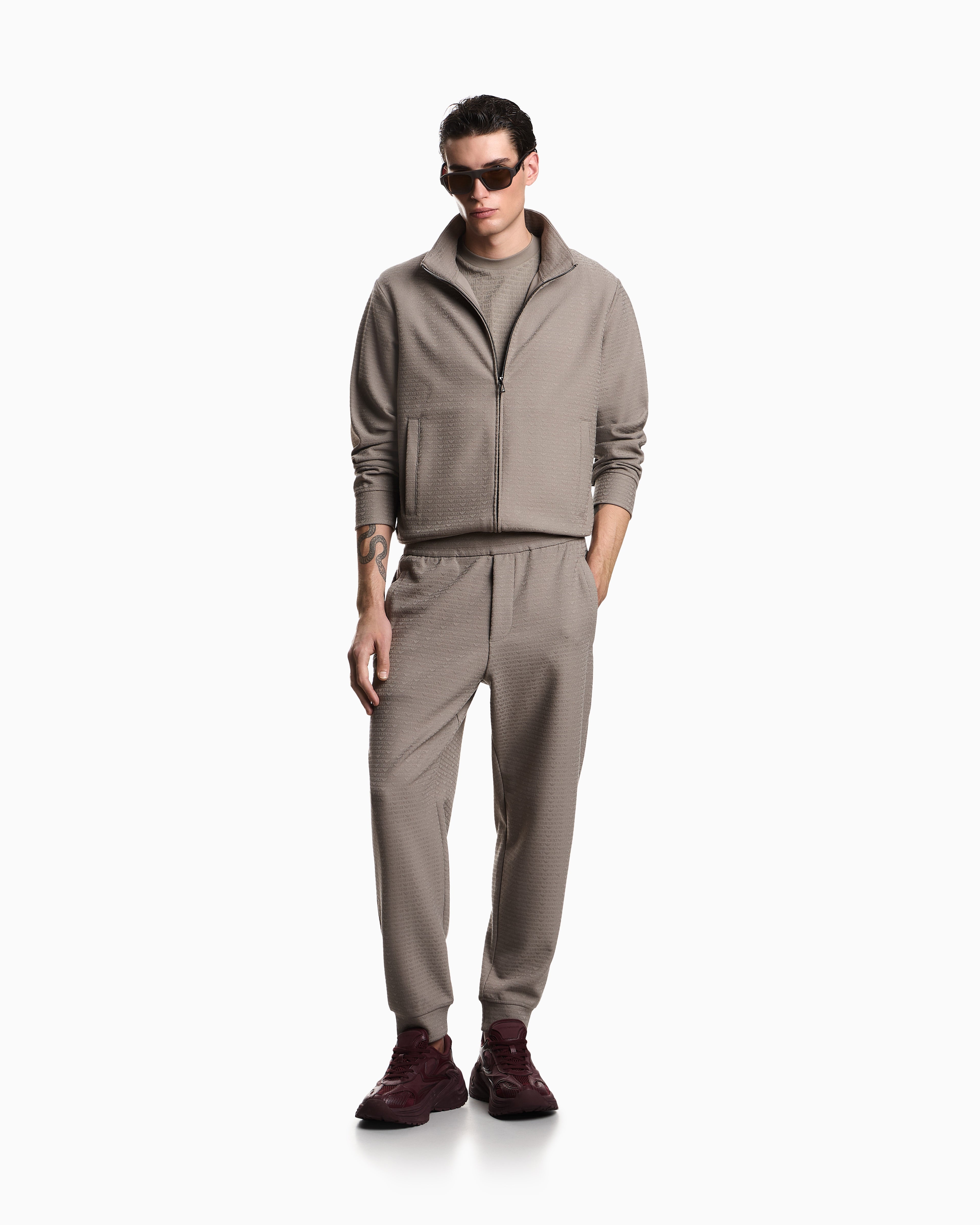 Emporio Armani Camisola Hoodie Em004534 Af13700 Grey.logo Cinza_shot2