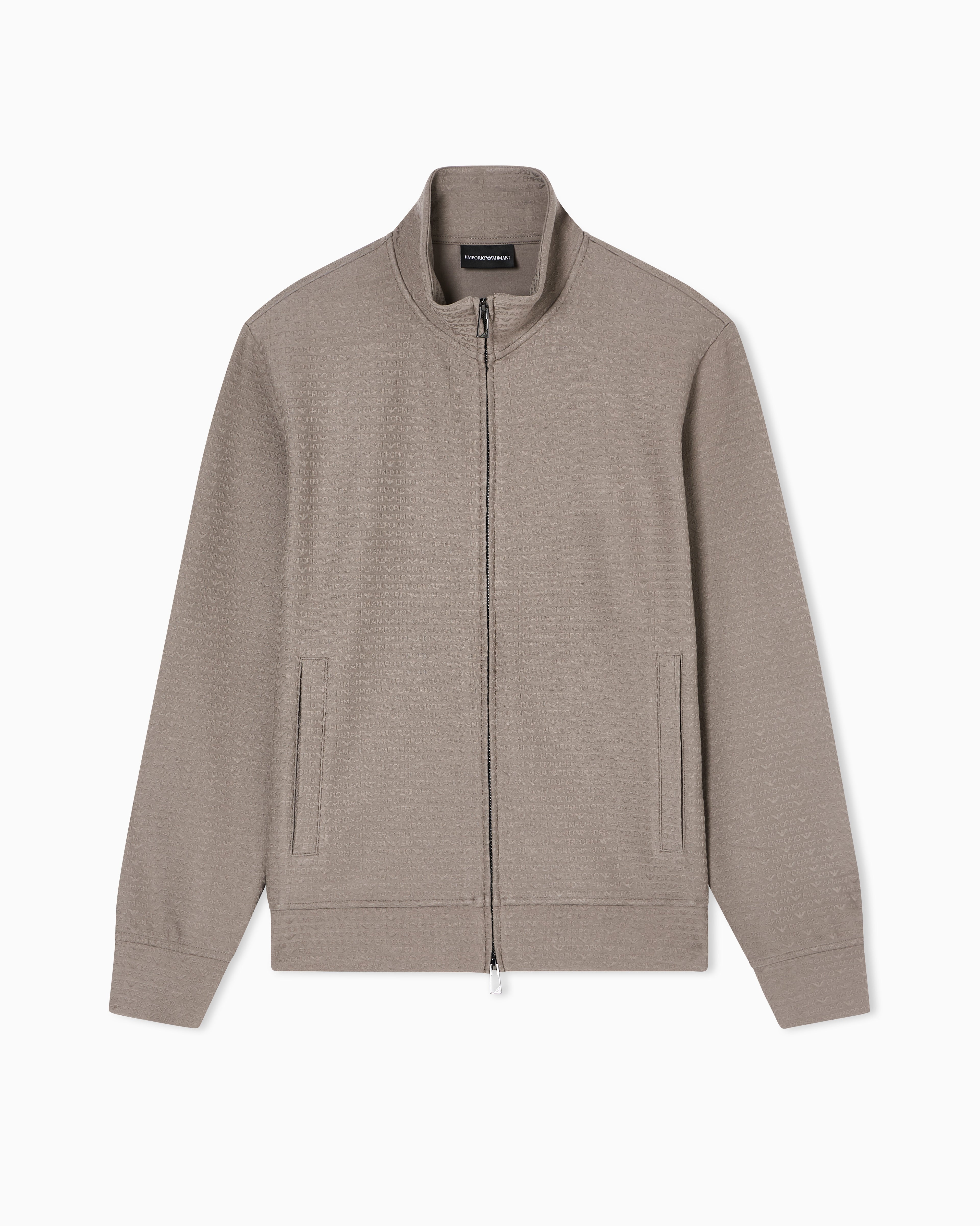Emporio Armani Camisola Hoodie Em004534 Af13700 Grey.logo Cinza_shot4
