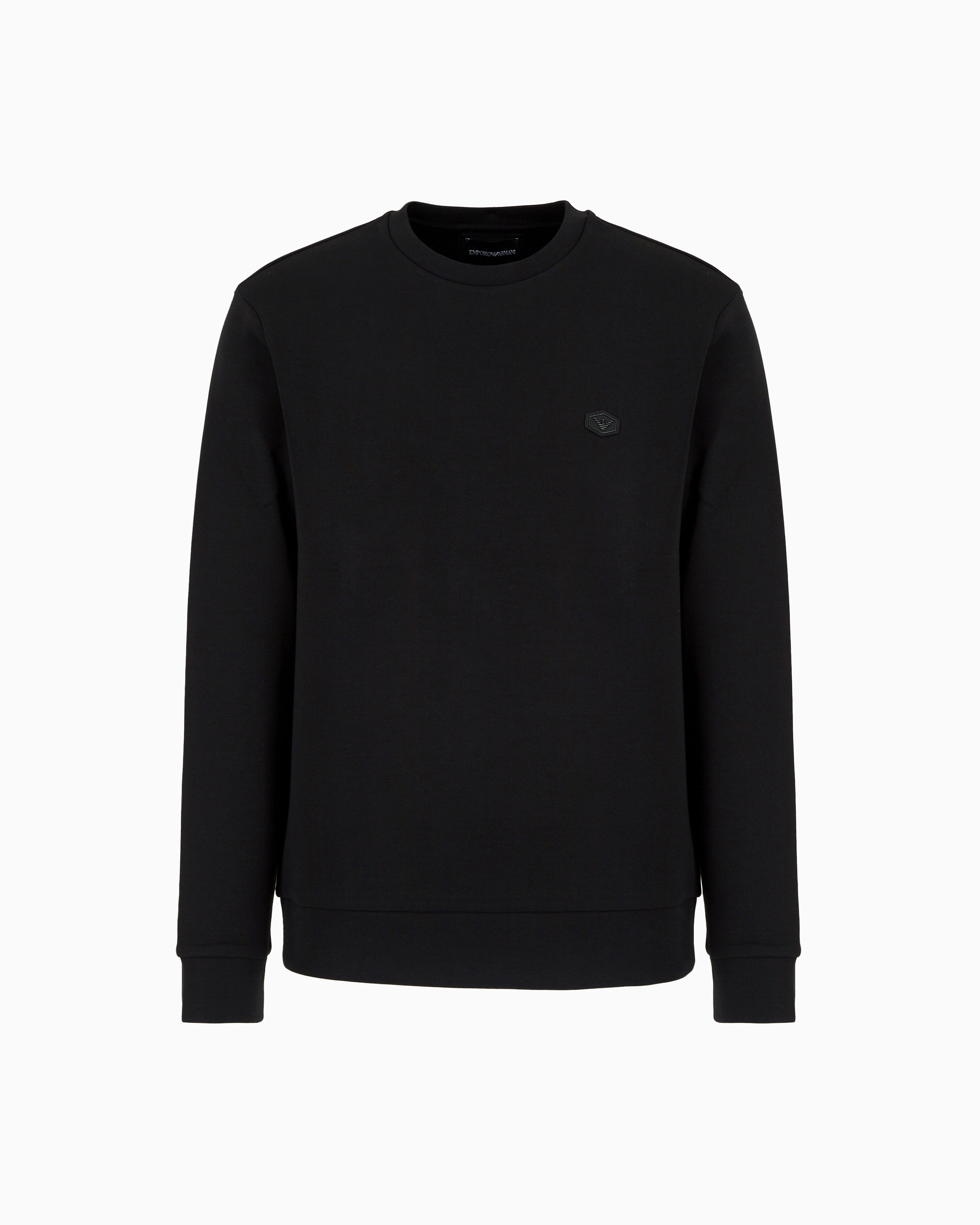 Emporio Armani Camisola Sweat 8n1md1 1jhsz Black Preto_shot3