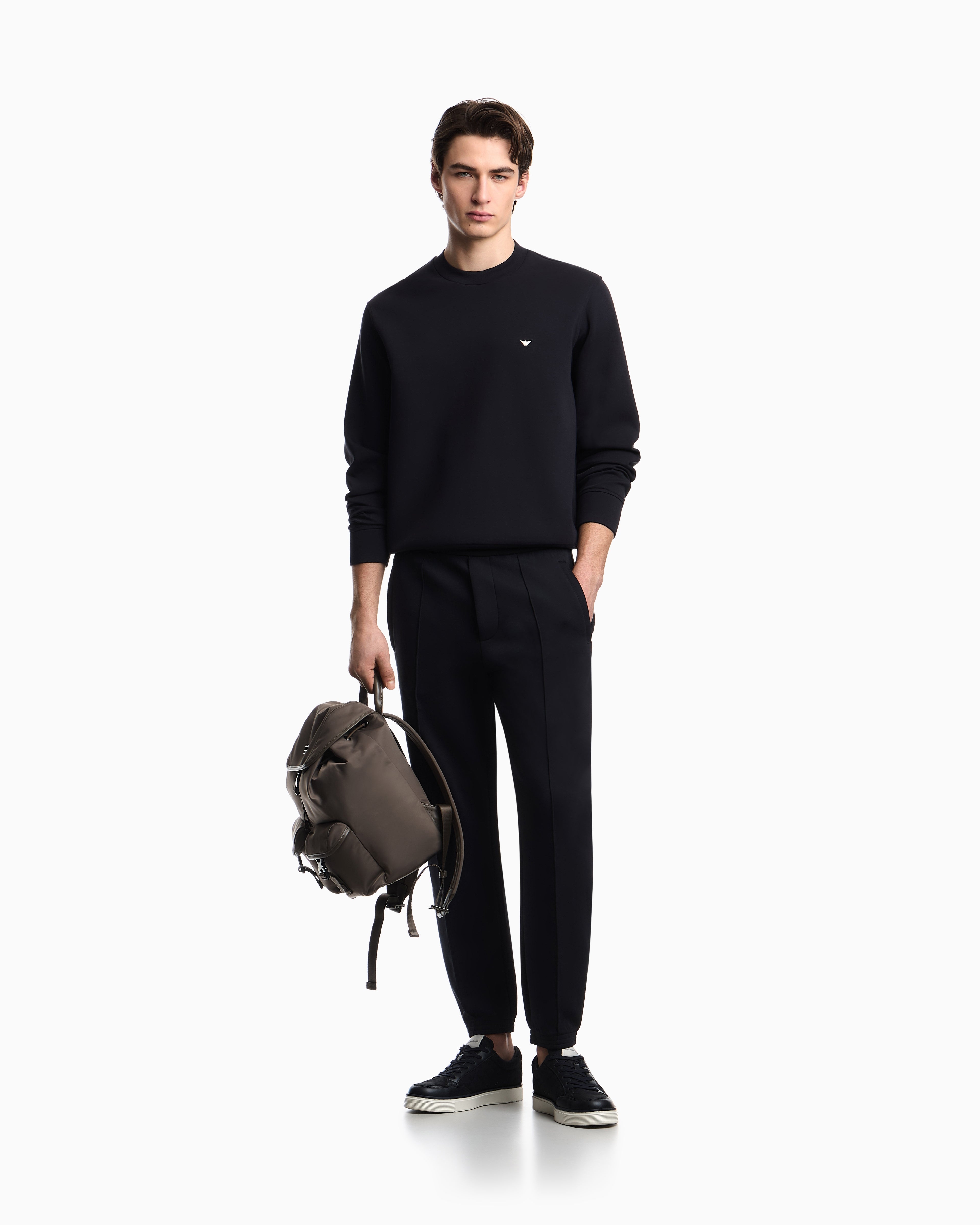 Emporio Armani Camisola Sweat Em004533 Af10013 Navy Navy_shot2