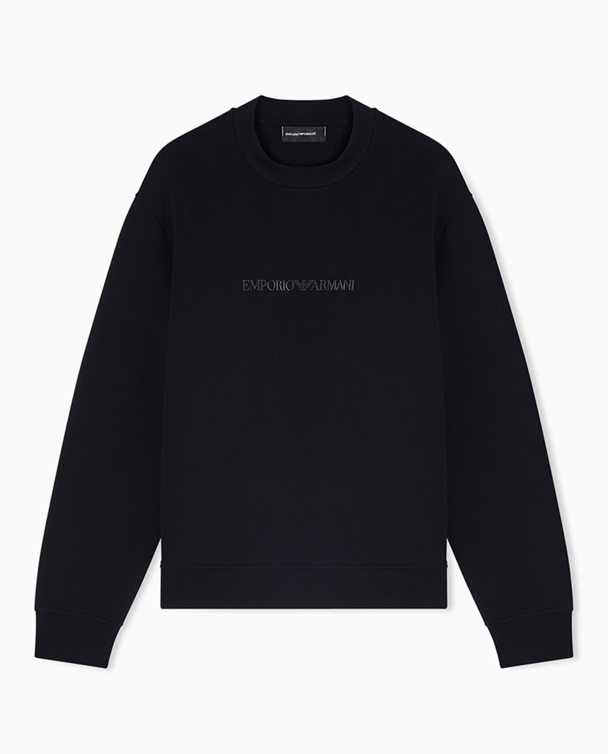 Emporio Armani Camisola Sweat Em004541 Af10013 Black.logo Preto_shot4