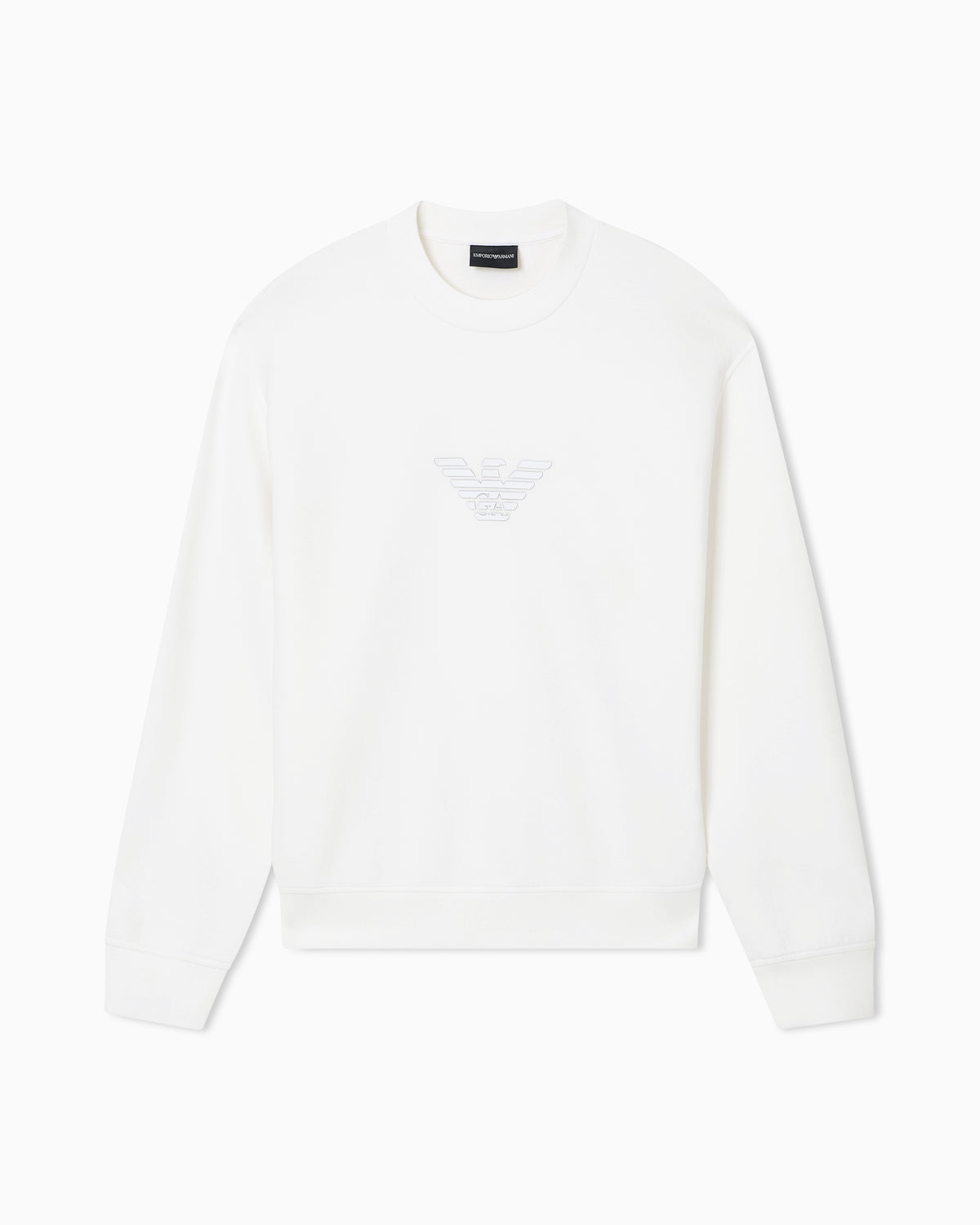 Emporio Armani Camisola Sweat Em004541 Af10013 Offwhite Branco_shot4