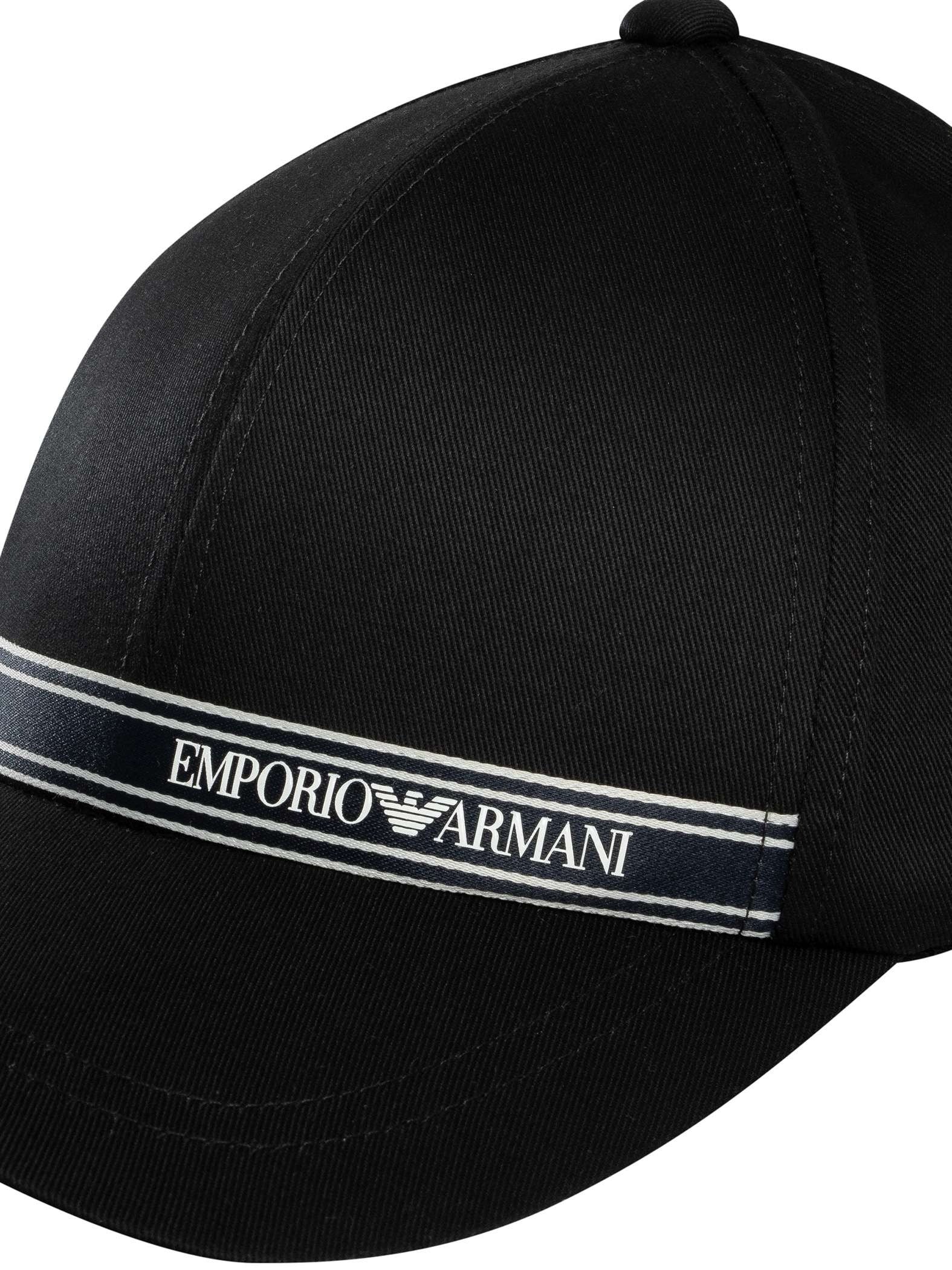 Emporio Armani Cap Hat Ex000034 Af20426 Black Preto_shot4