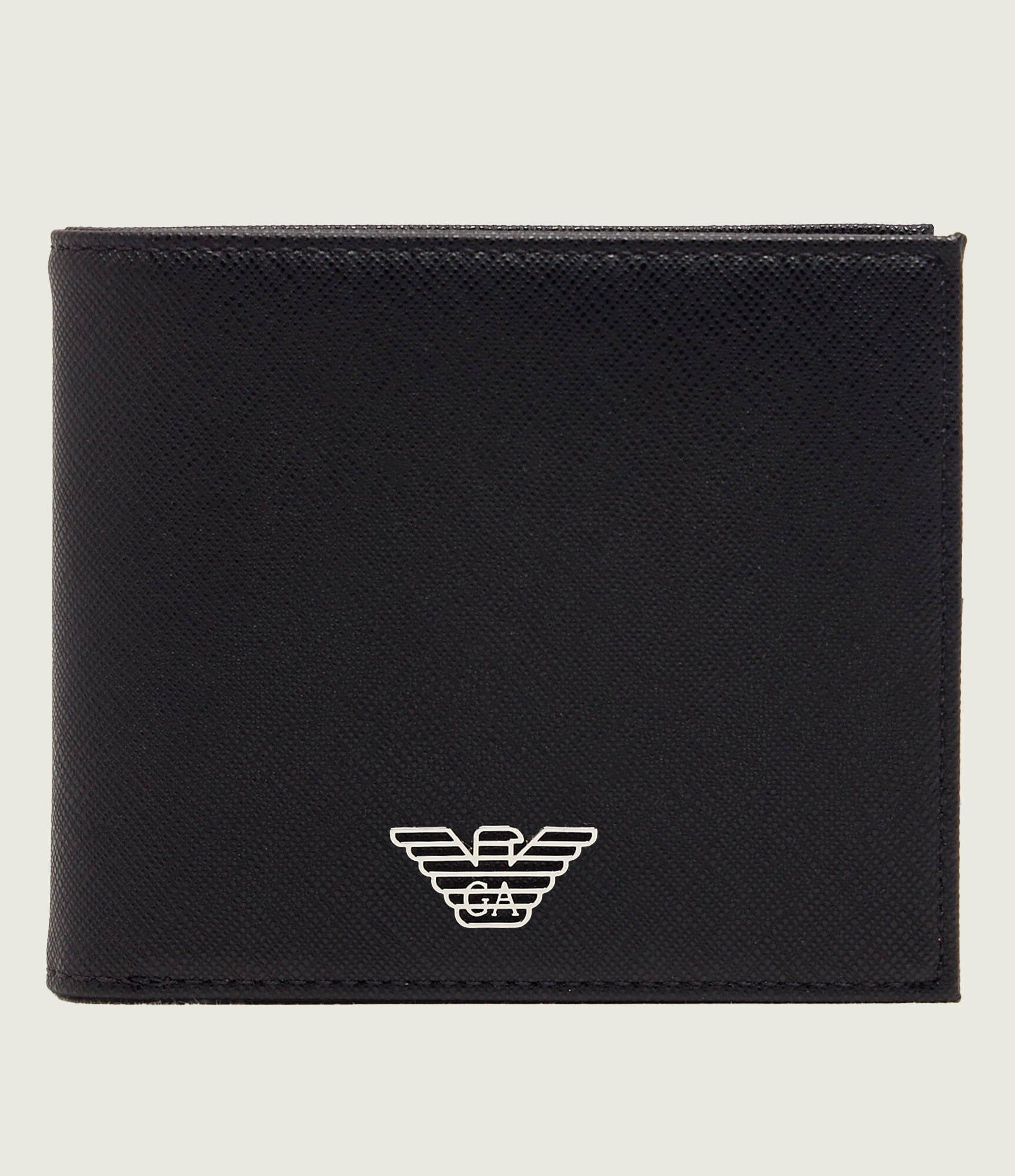 Emporio Armani Carteira Wallet Y4r168 Y138e Black Preto_shot1