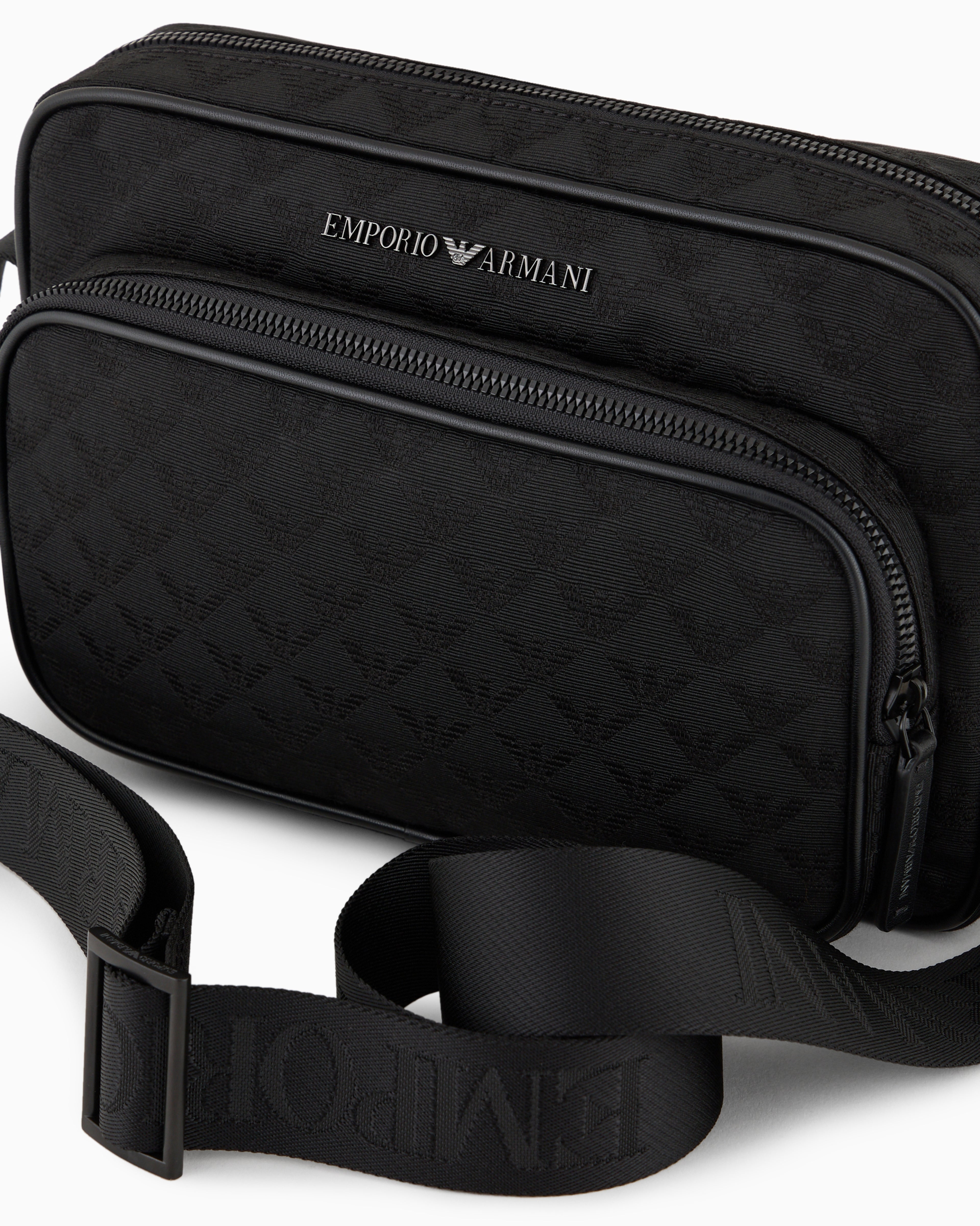 Emporio Armani Crossbody Y4m403 Y022v Black.logo Preto_shot2