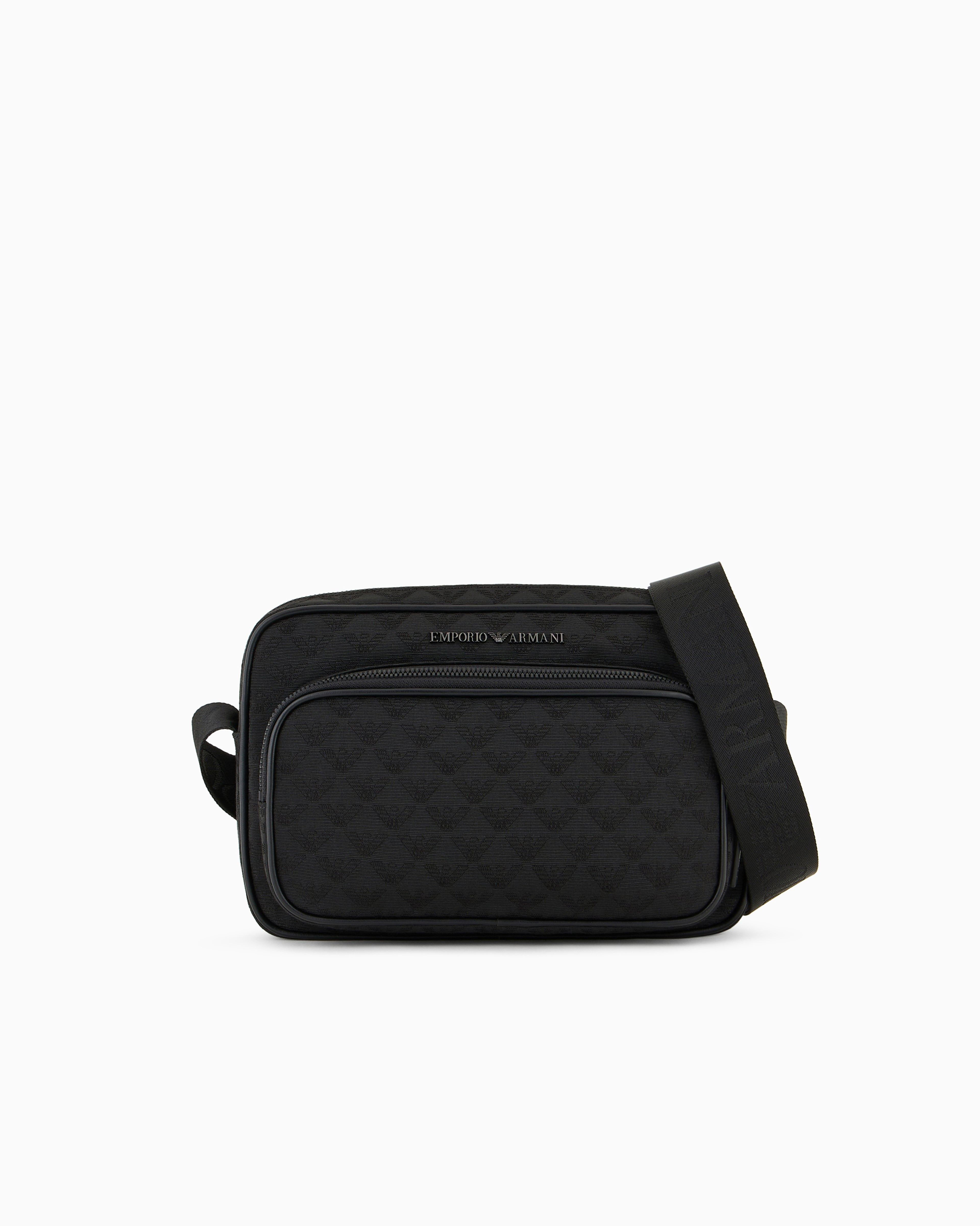 Emporio Armani Crossbody Y4m403 Y022v Black.logo Preto_shot5