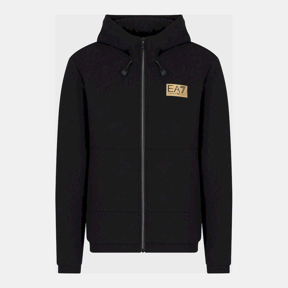Emporio Armani Ea7 Blusao Jackets 6lpma1 Pjhvz Blk Gold Preto Ouro Shot5