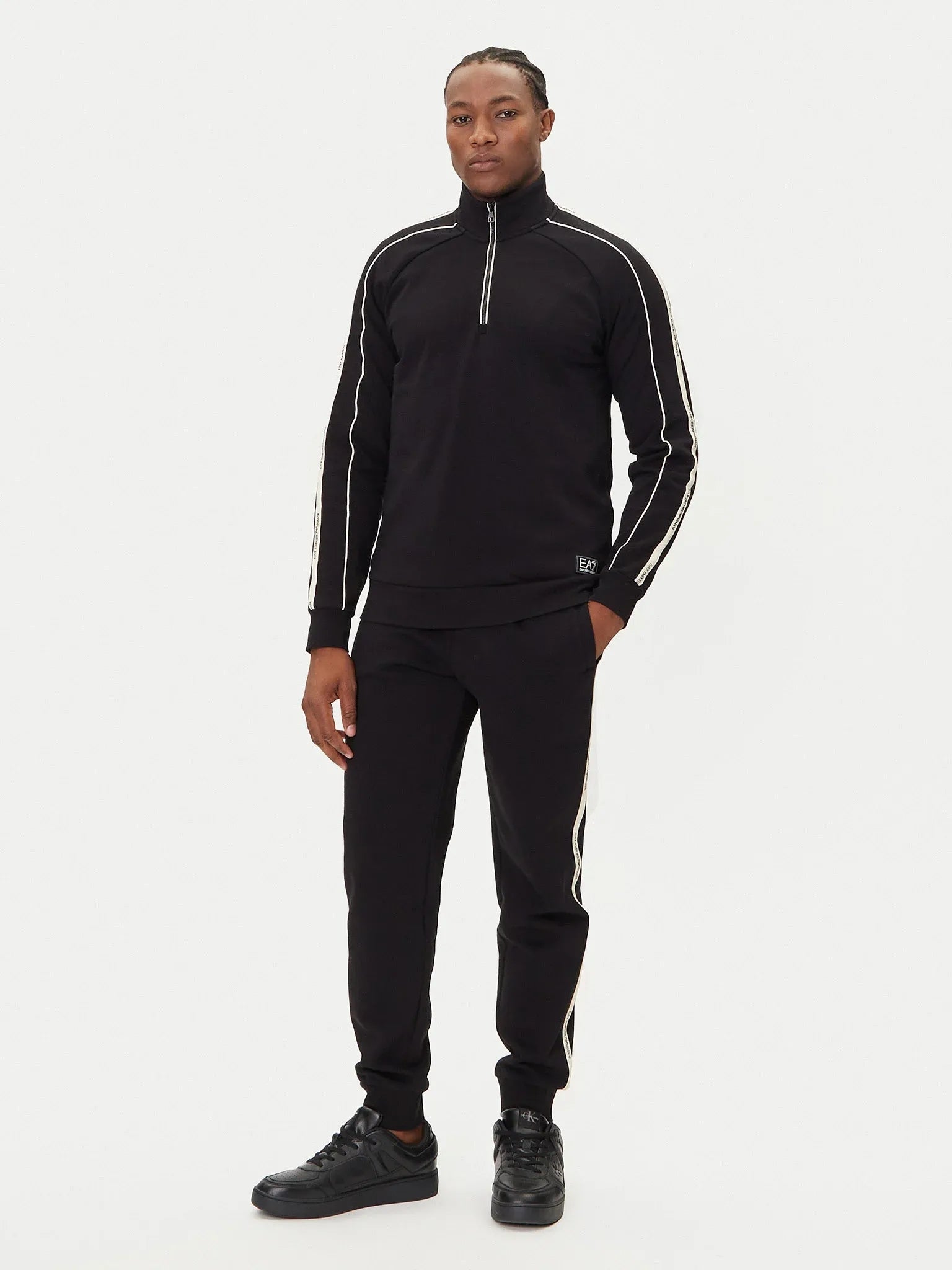 Emporio Armani Ea7 Calcas Training Pants 7m000974 Af10377 Black Preto_shot2