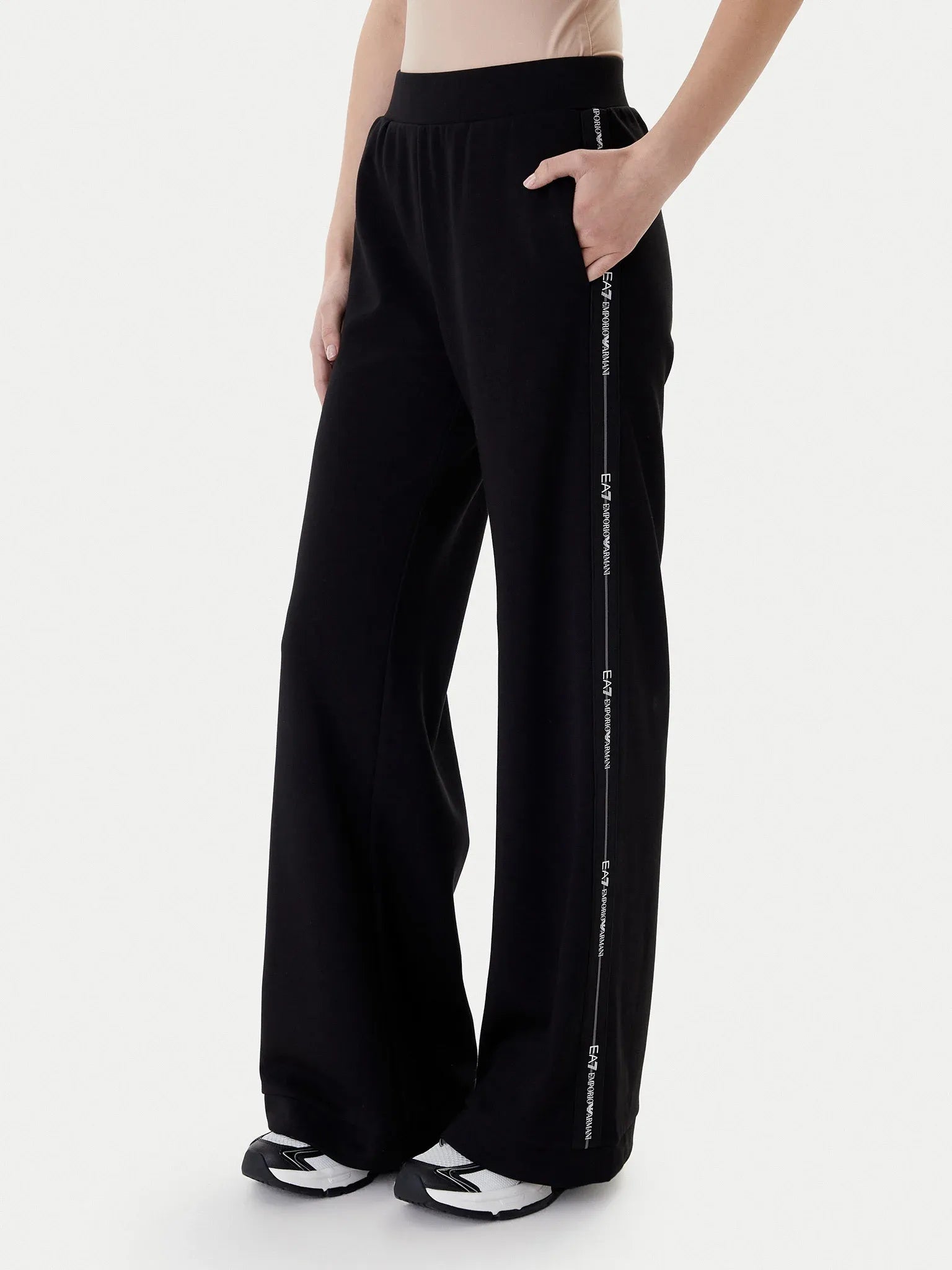 Emporio Armani Ea7 Calcas Training Pants 7w000961 Af12501 Black Preto_shot1