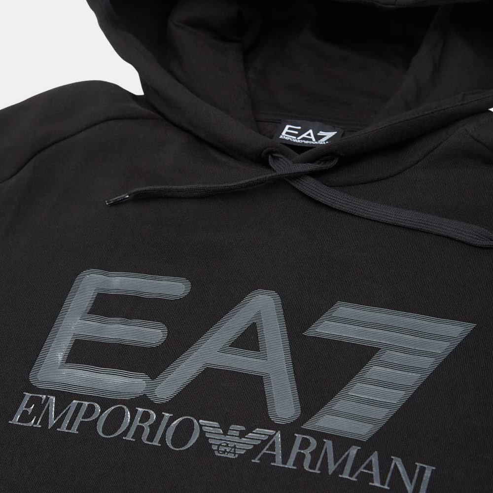 Emporio Armani Ea7 Camisola Hoodie 6lpm88 Pj07z Black Preto Shot7