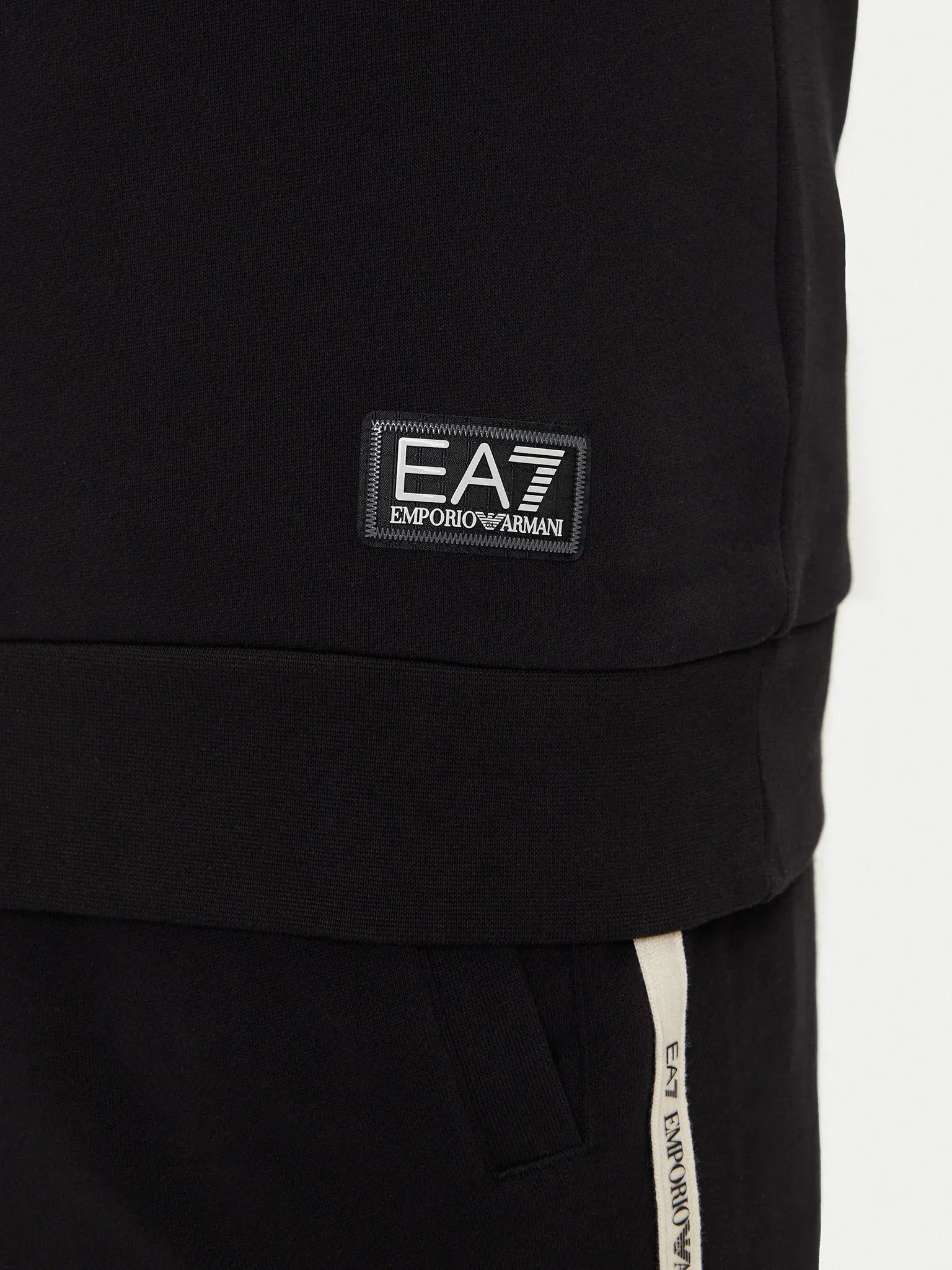 Emporio Armani Ea7 Camisola Hoodie 7m000971 Af10377 Black Preto_shot5