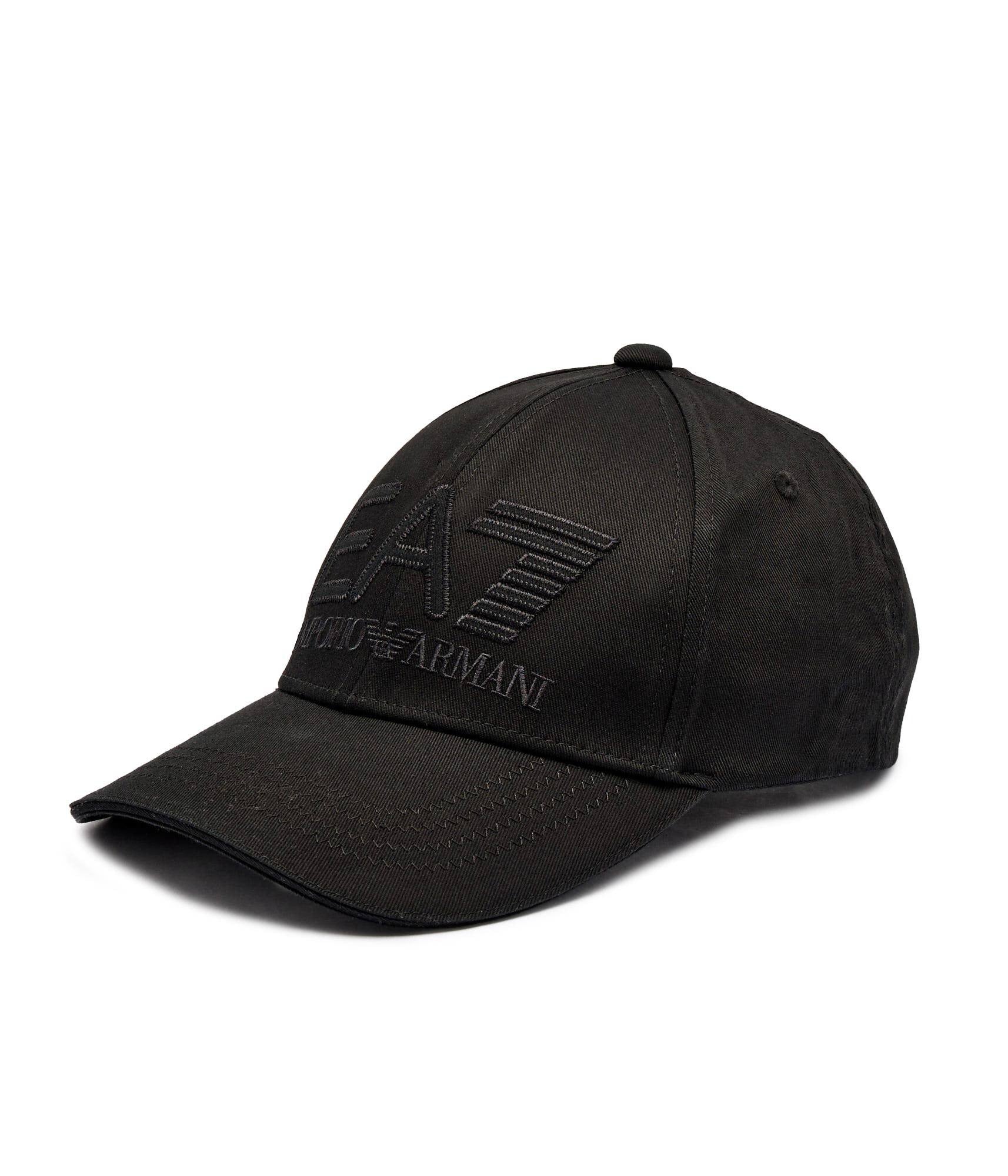 Emporio Armani Ea7 Cap Hat 7x000321 Af11989 Black Preto_shot1