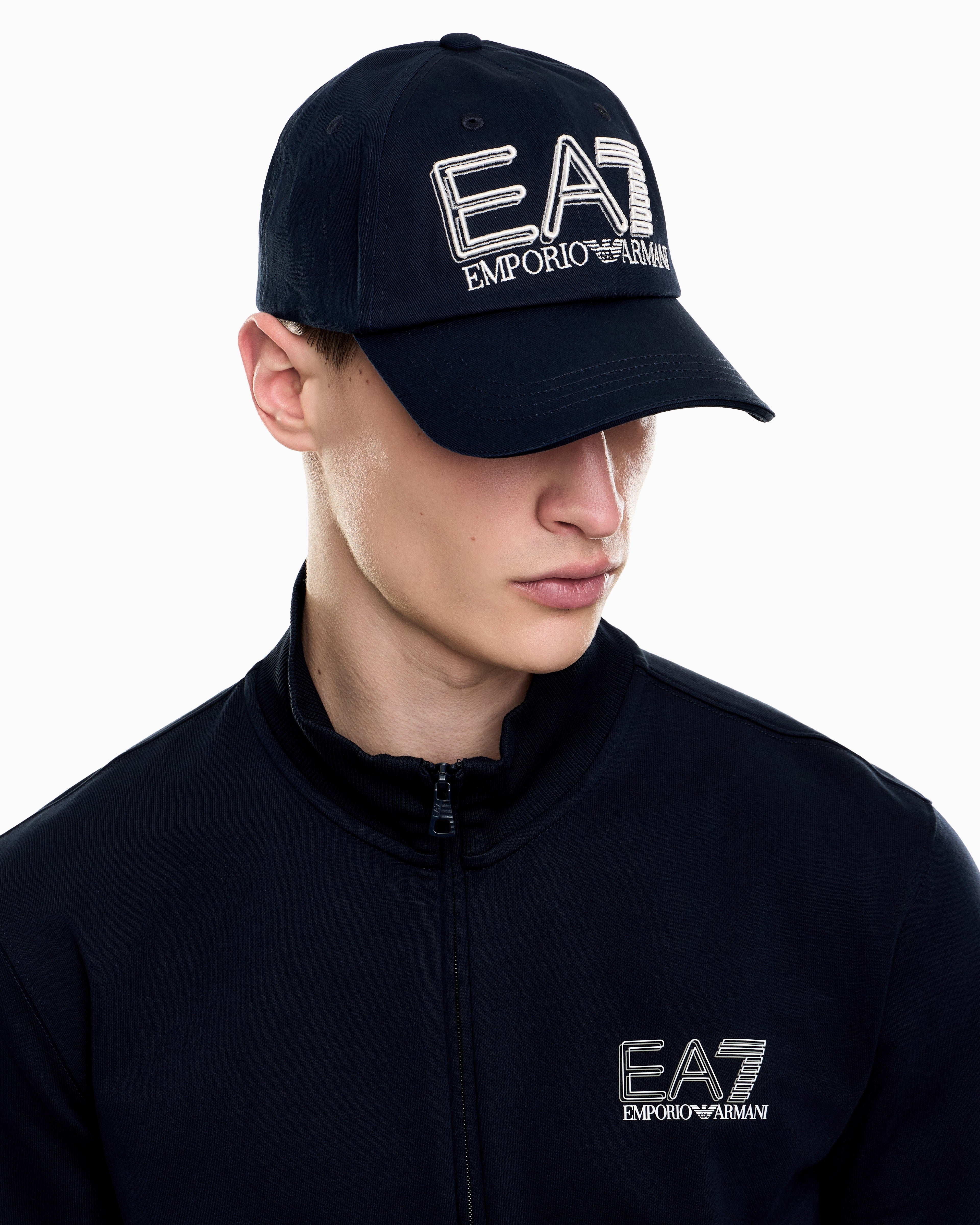 Emporio Armani Ea7 Cap Hat 7x000597 Af15502 Navy Navy_shot3