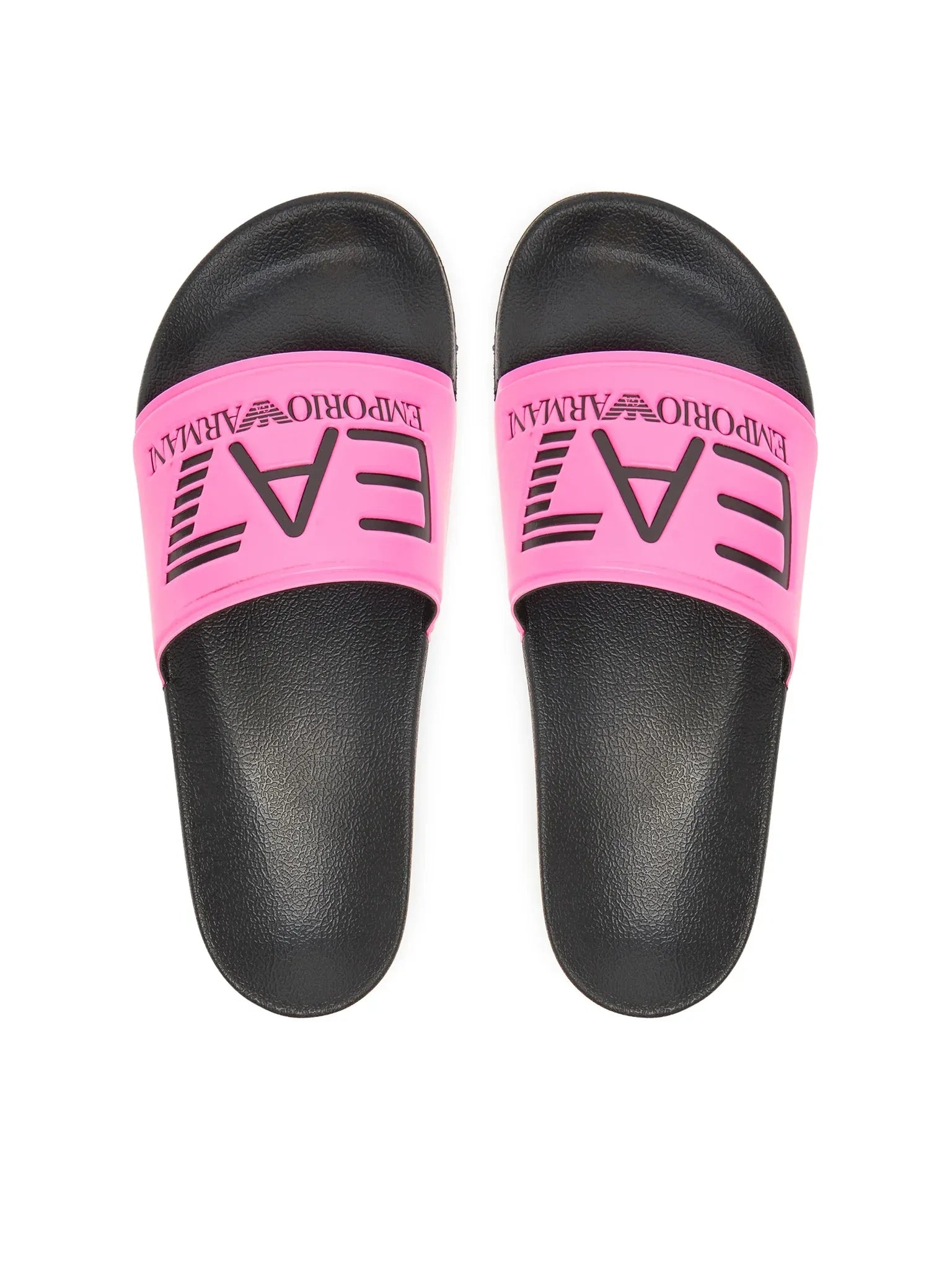 Emporio Armani Ea7 Chinelos Slippers 7x000108 Af15118 Pink Black Rosa Preto_shot4