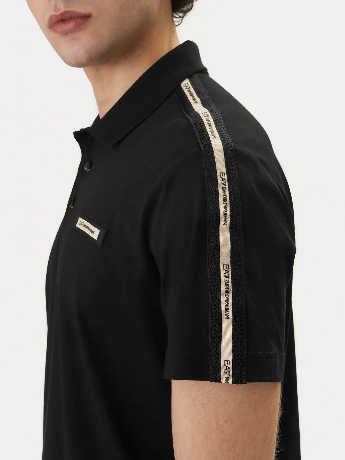 Emporio Armani Ea7 Polo 7m001477 Af10375 Black Preto_shot5