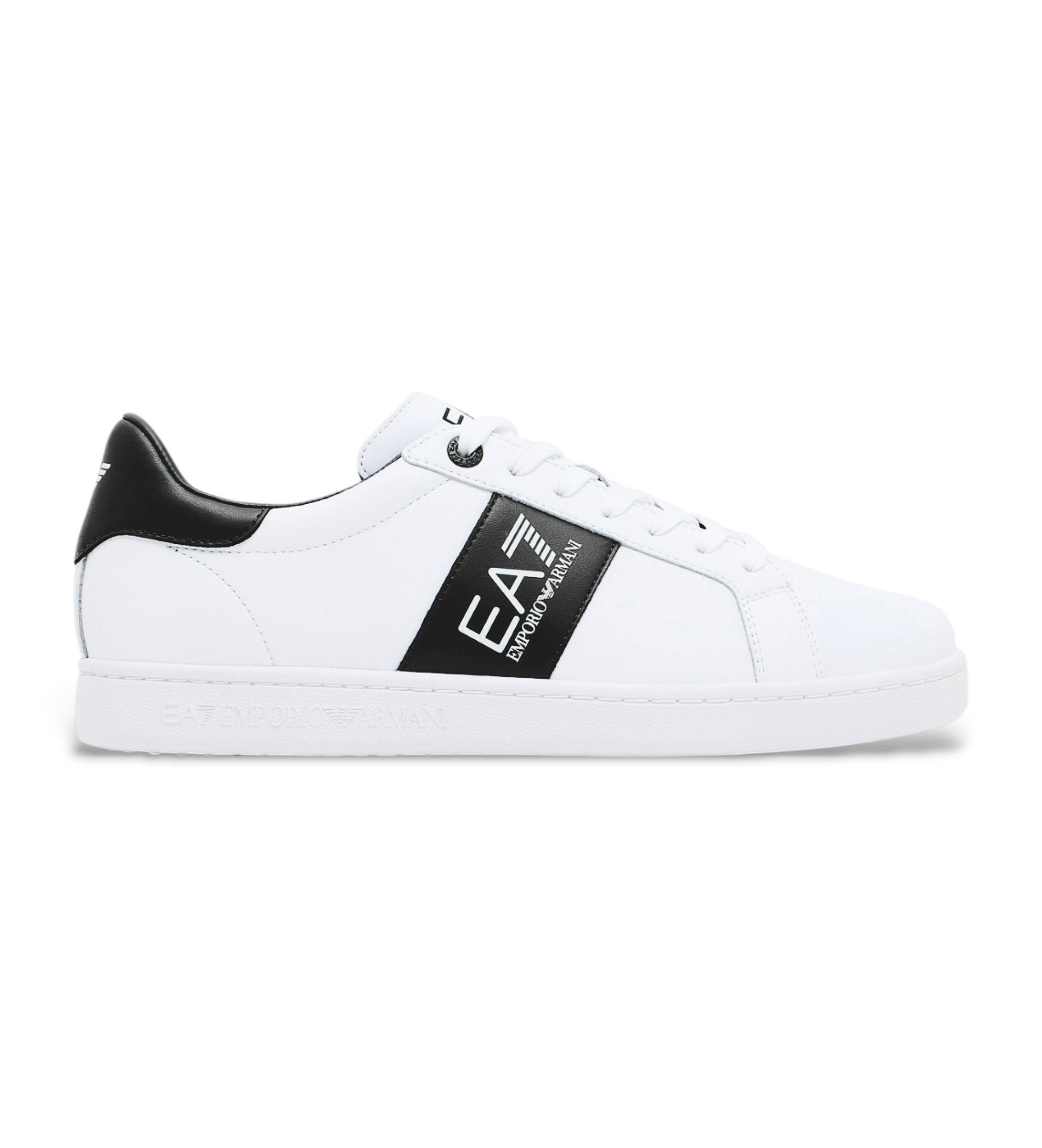 Emporio Armani Ea7 Sapatilhas Sneakers Shoes 7x000332 Af10848 White Blk Branco Preto_shot2