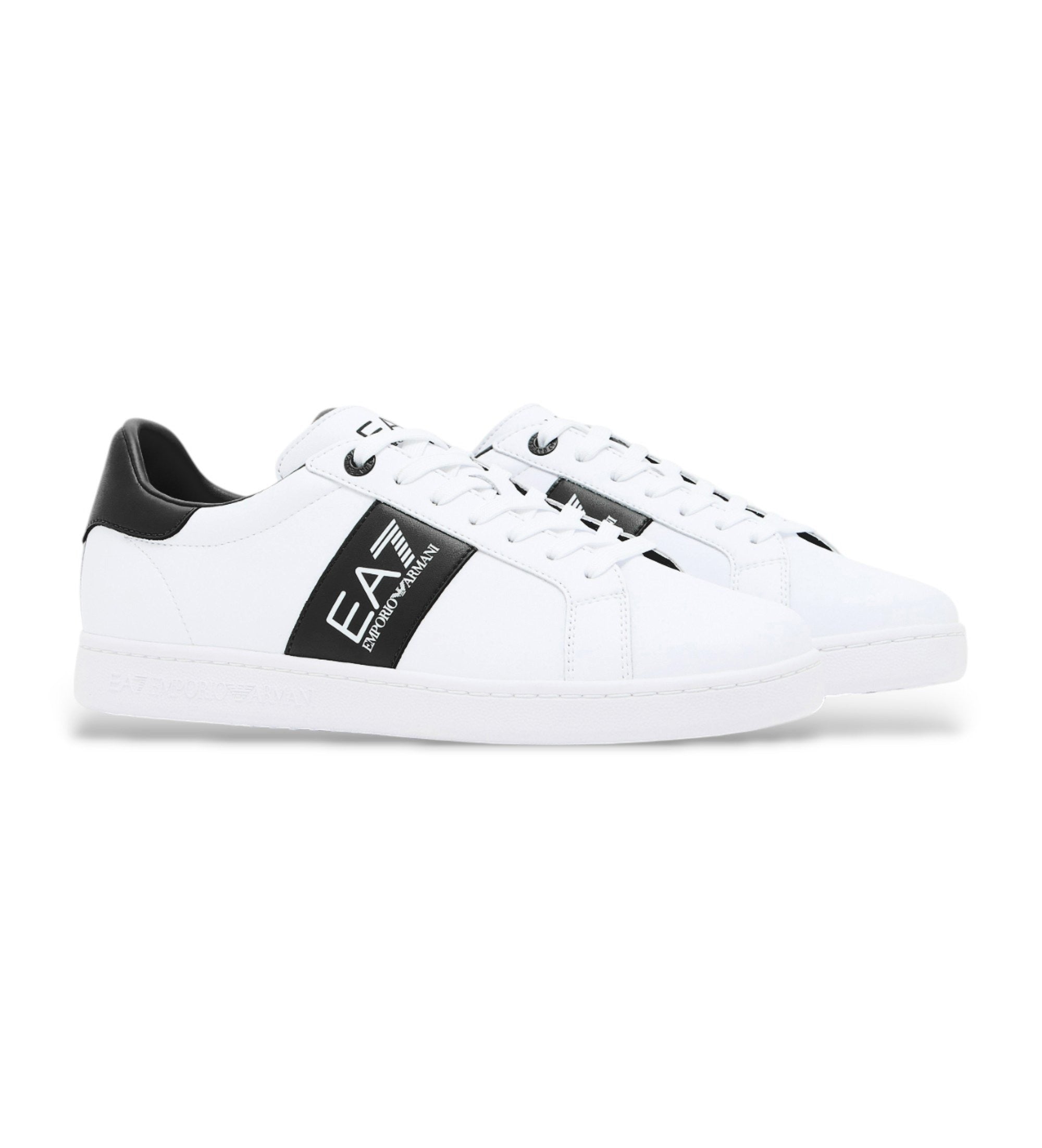 Emporio Armani Ea7 Sapatilhas Sneakers Shoes 7x000332 Af10848 White Blk Branco Preto_shot3
