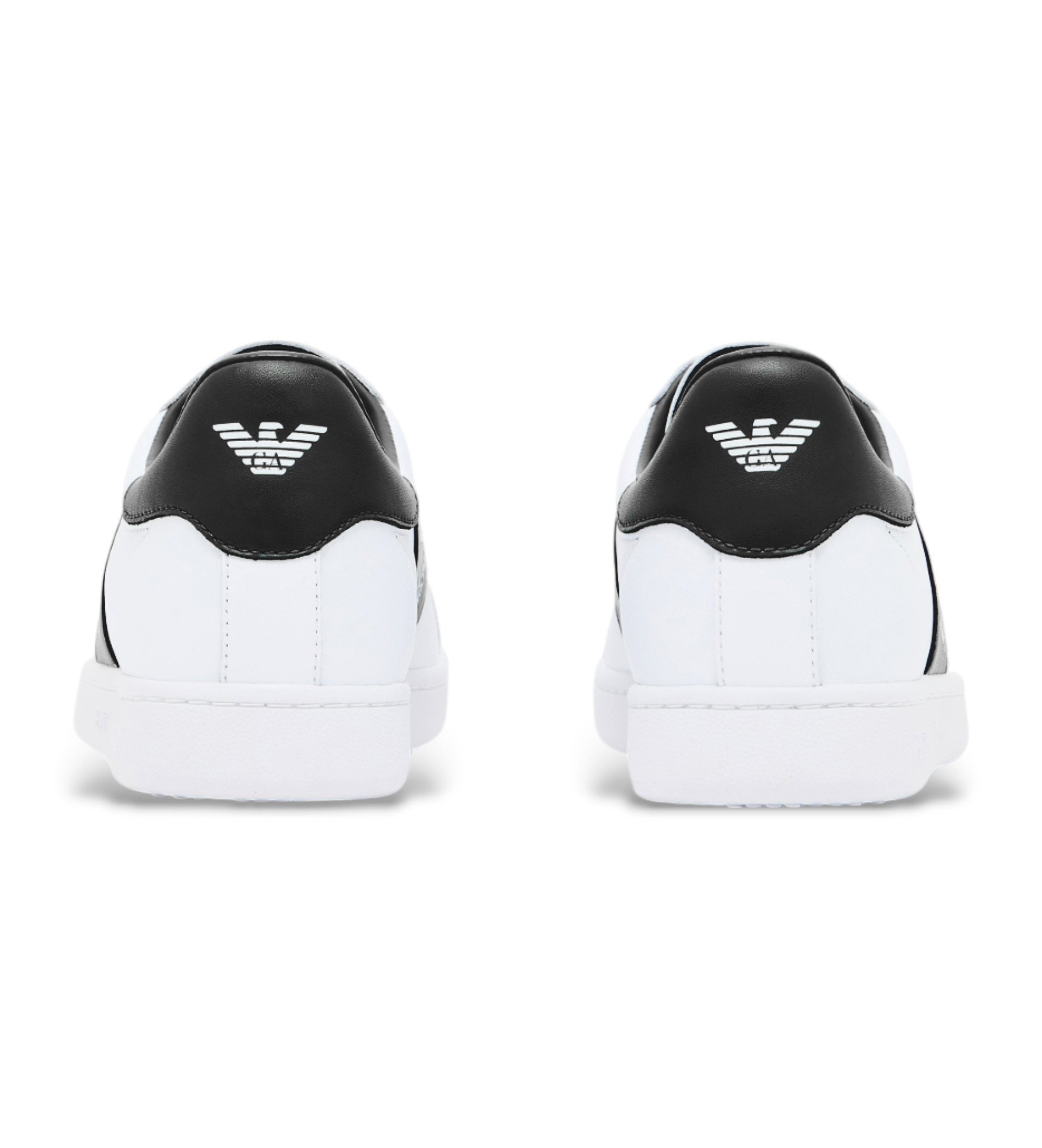 Emporio Armani Ea7 Sapatilhas Sneakers Shoes 7x000332 Af10848 White Blk Branco Preto_shot5